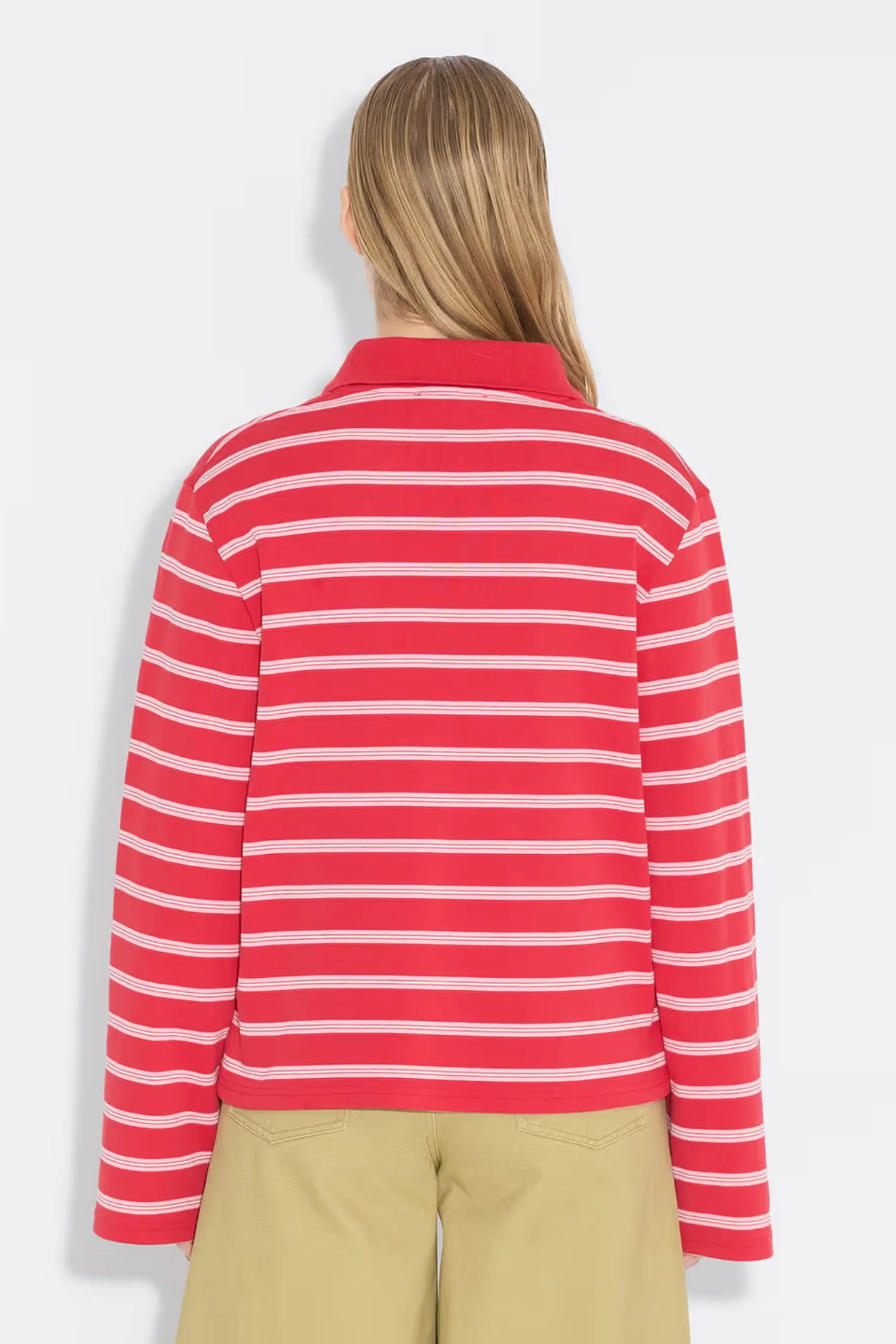 Sunny Polo - Red Stripe - Image 3
