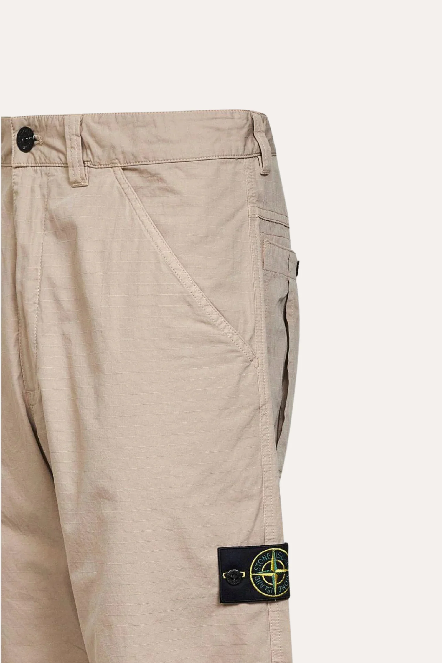 3100008 Relaxed-fit Chino Trousers With Pockets Beige - Image 3