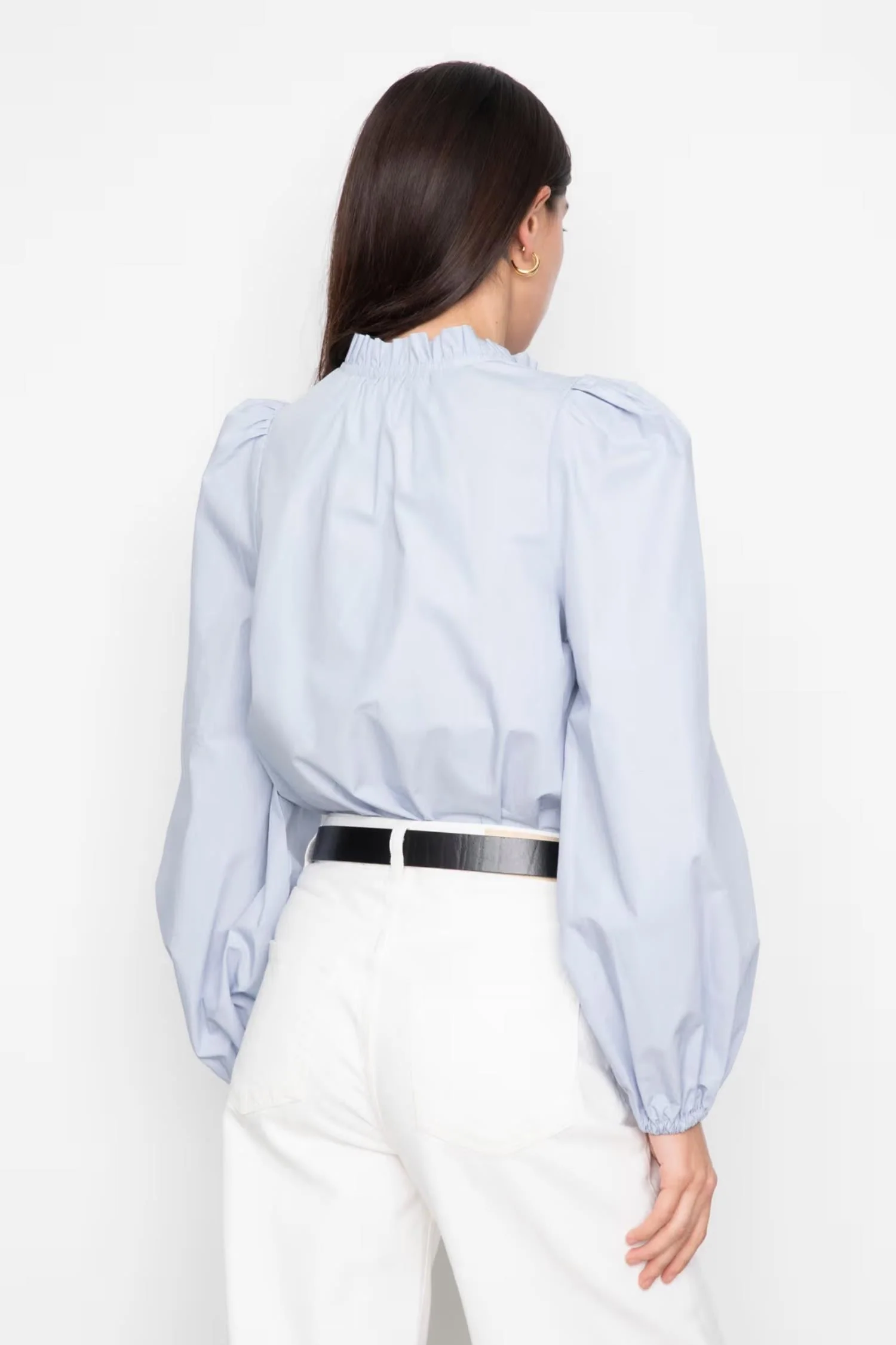 Infinity Blouse- Light blue - Image 2