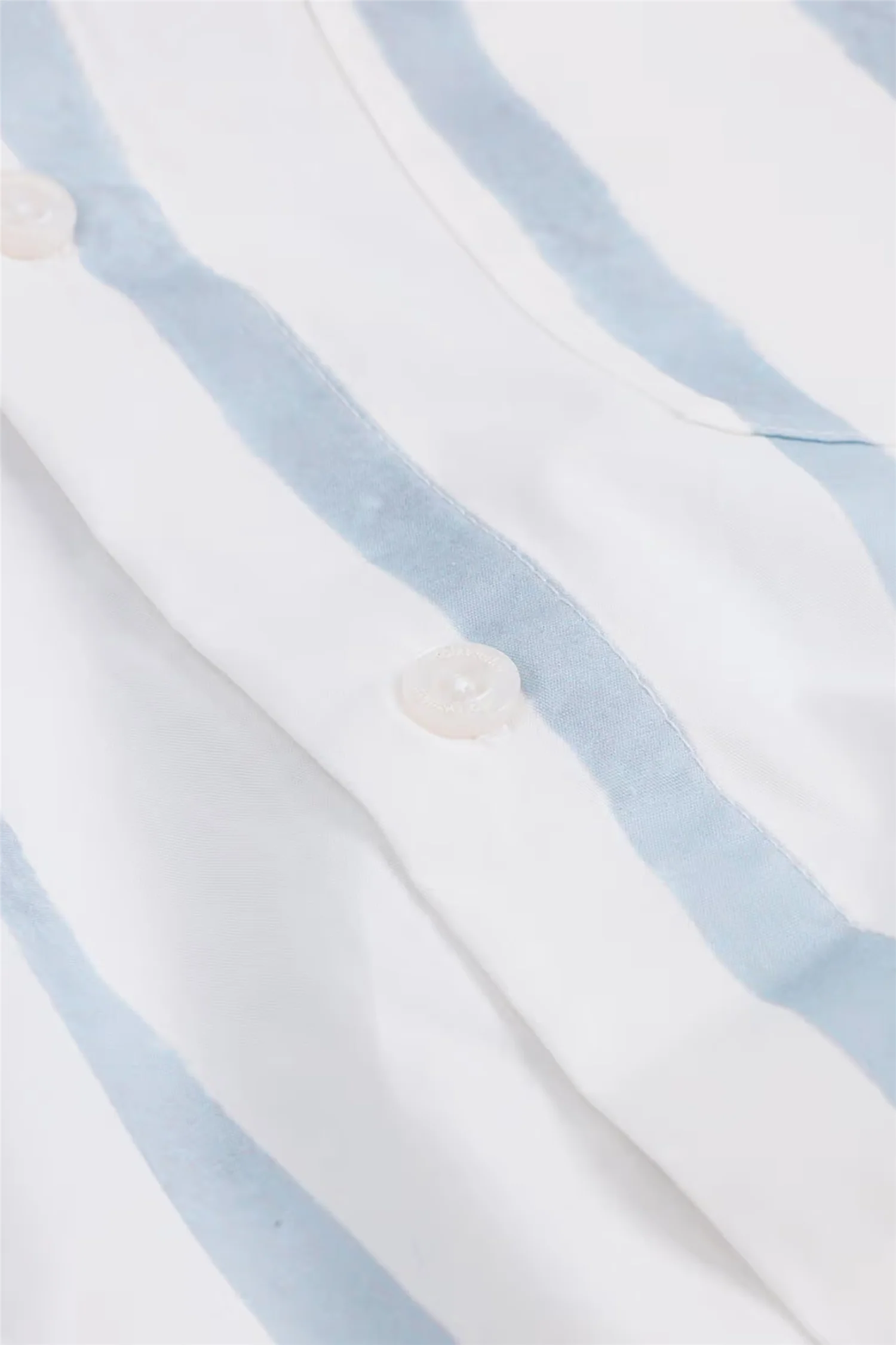 Regular Striped Shirt White/Blue - Image 4