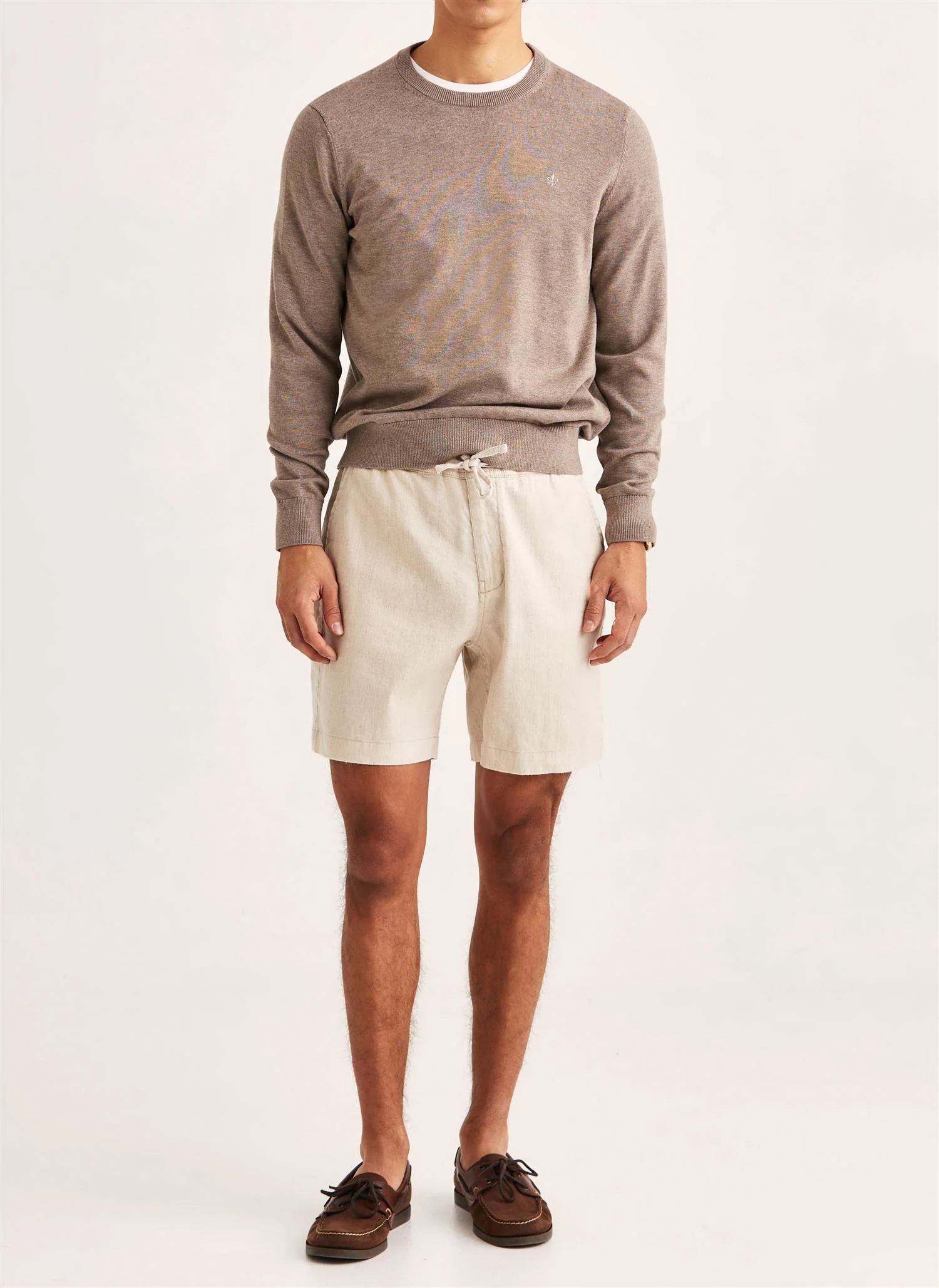 Fenix Linen Shorts Sand - Image 3