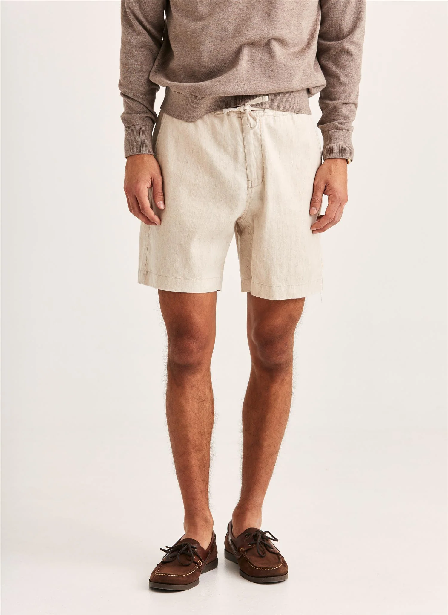 Fenix Linen Shorts Sand - Image 5