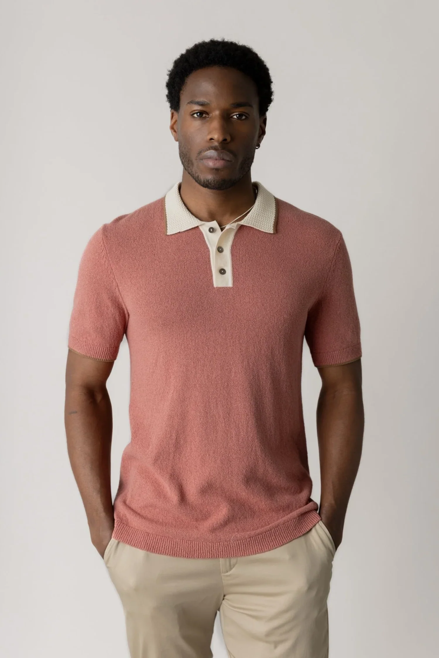 Francesco Polo SS Knit Rosedawn - Image 3