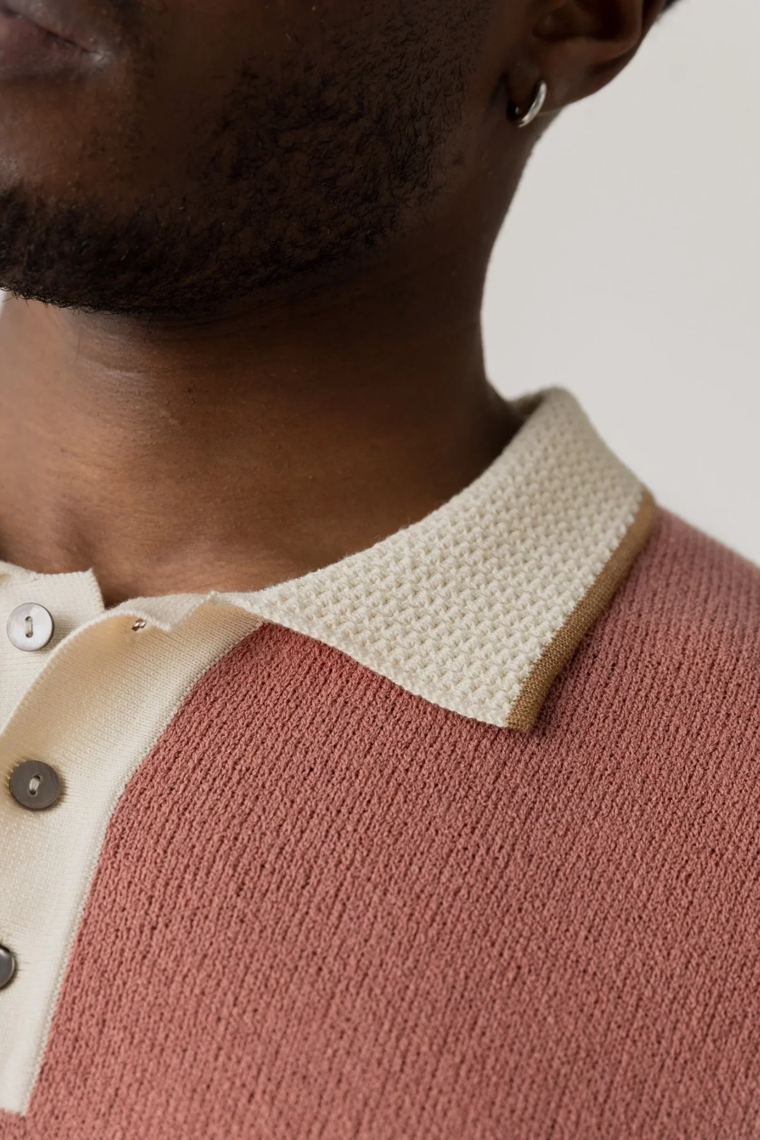 Francesco Polo SS Knit Rosedawn - Image 5