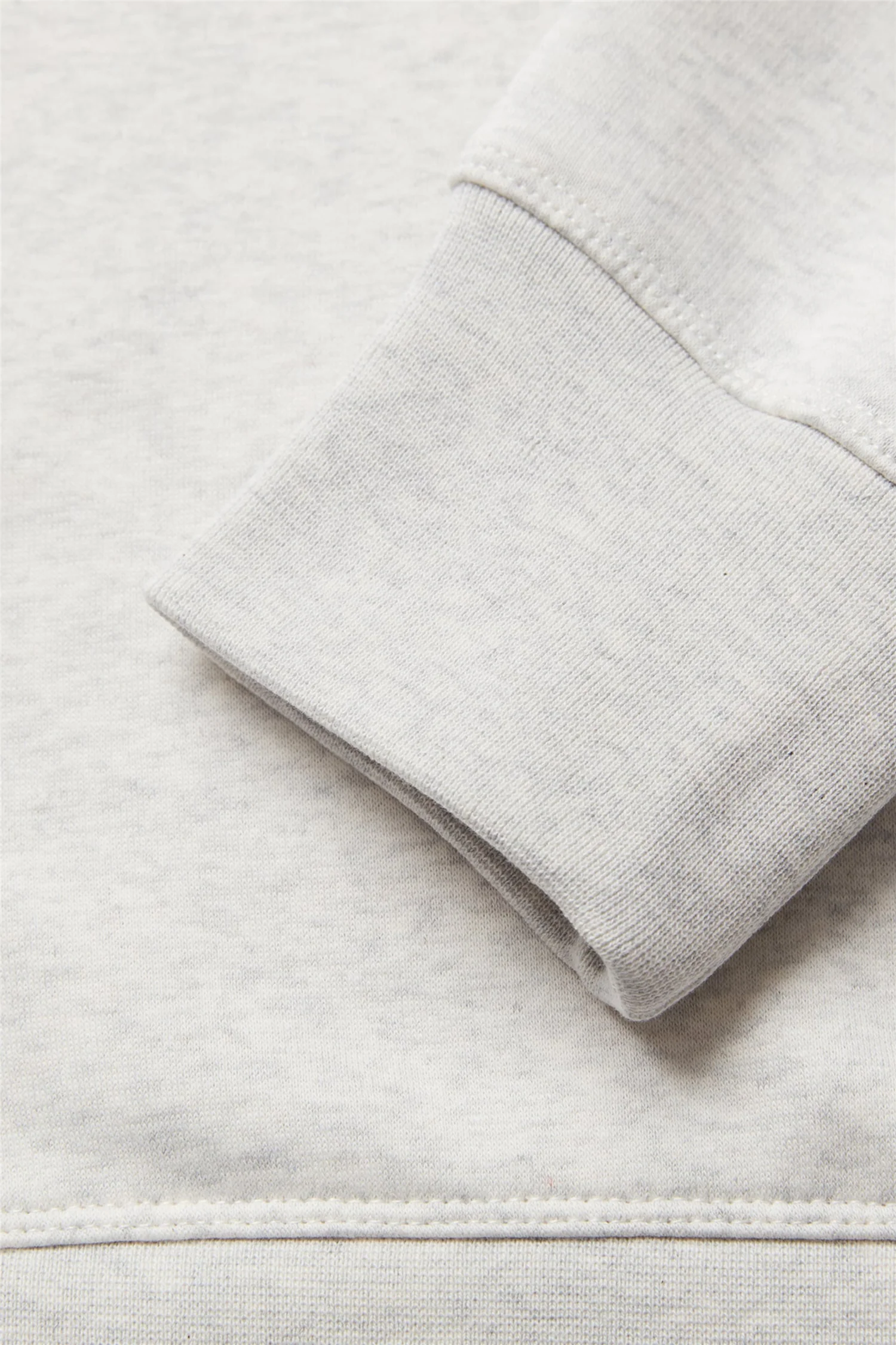 Bowman Logo T-Neck Light Grey Melange - Image 3