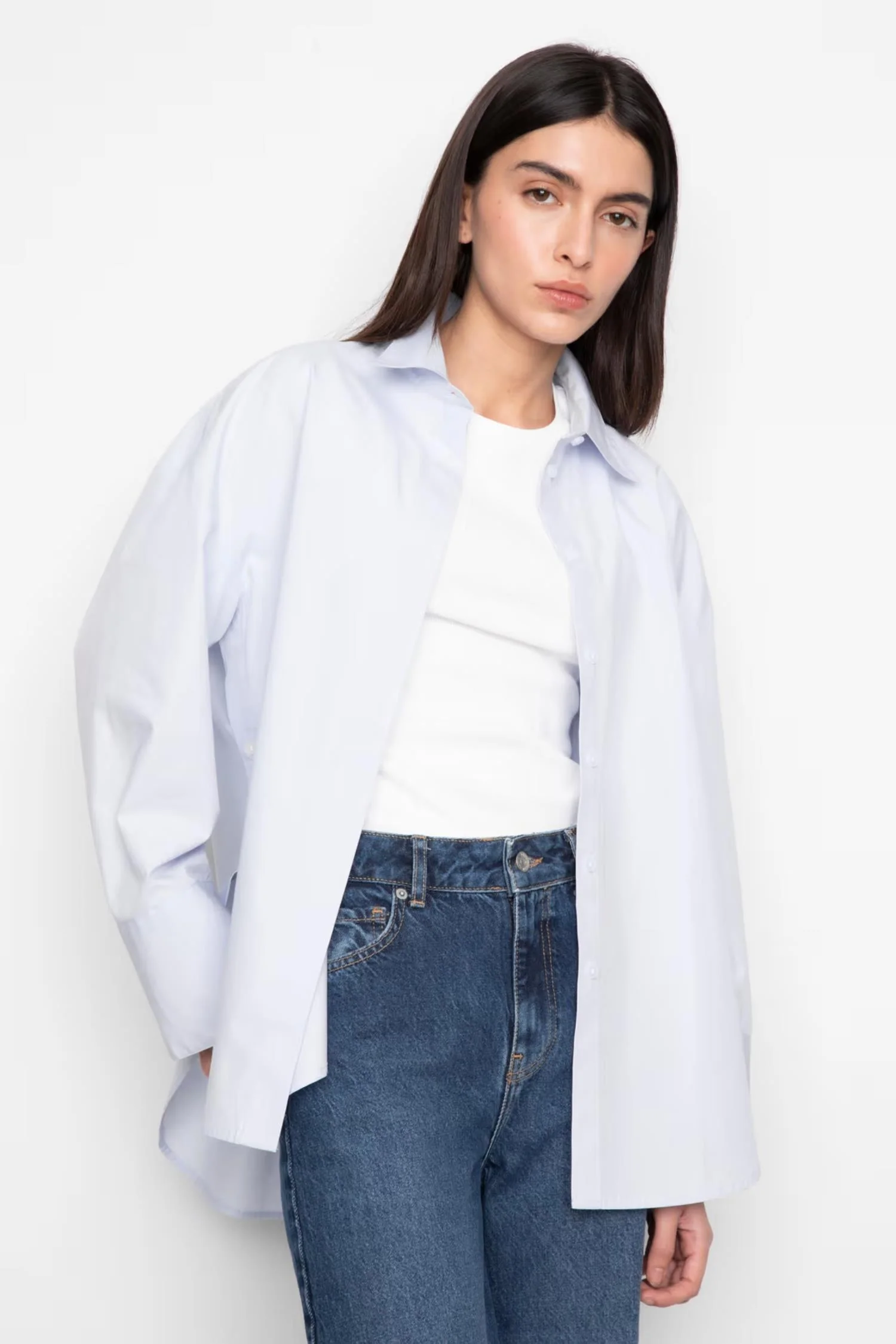 Nell shirt - 1510 Light Blue - Image 4
