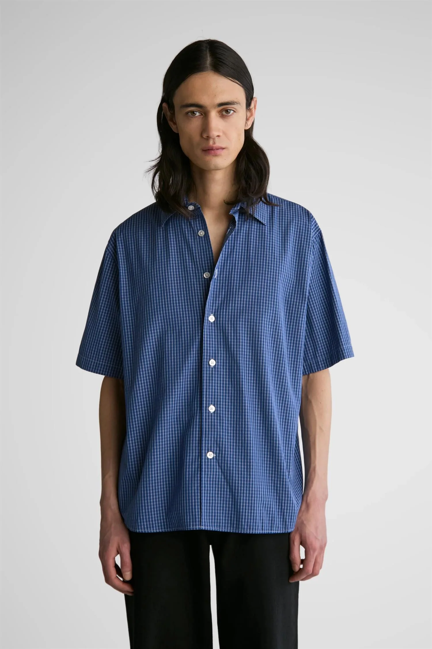 Brass Tee Blue Clerk Check - Image 3