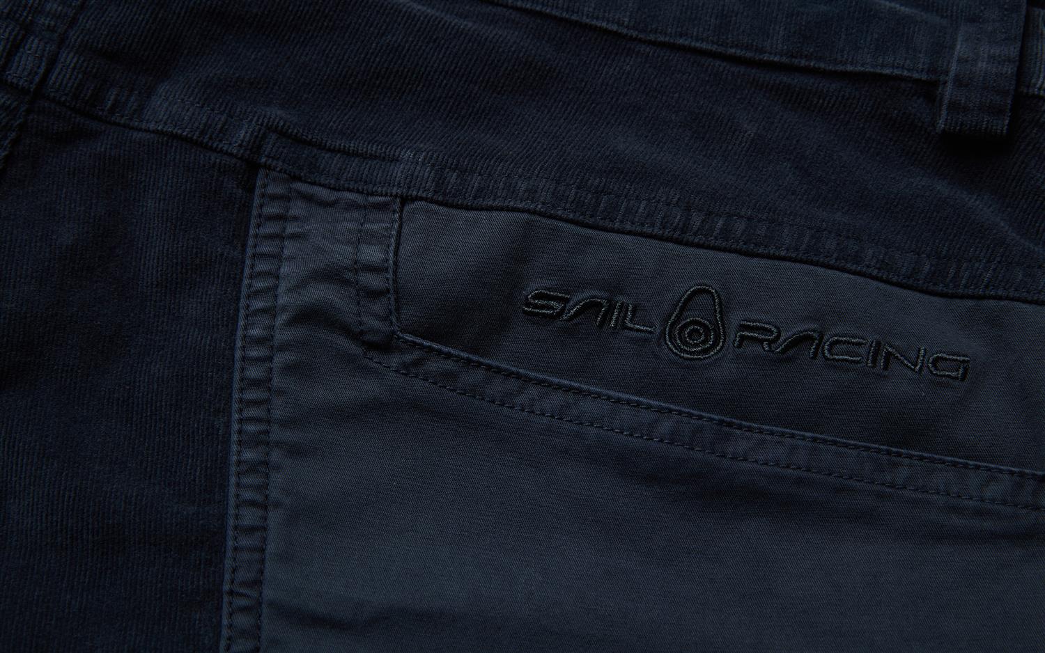 Blocked Corduroy Shorts Dark Steel Blue - Image 5