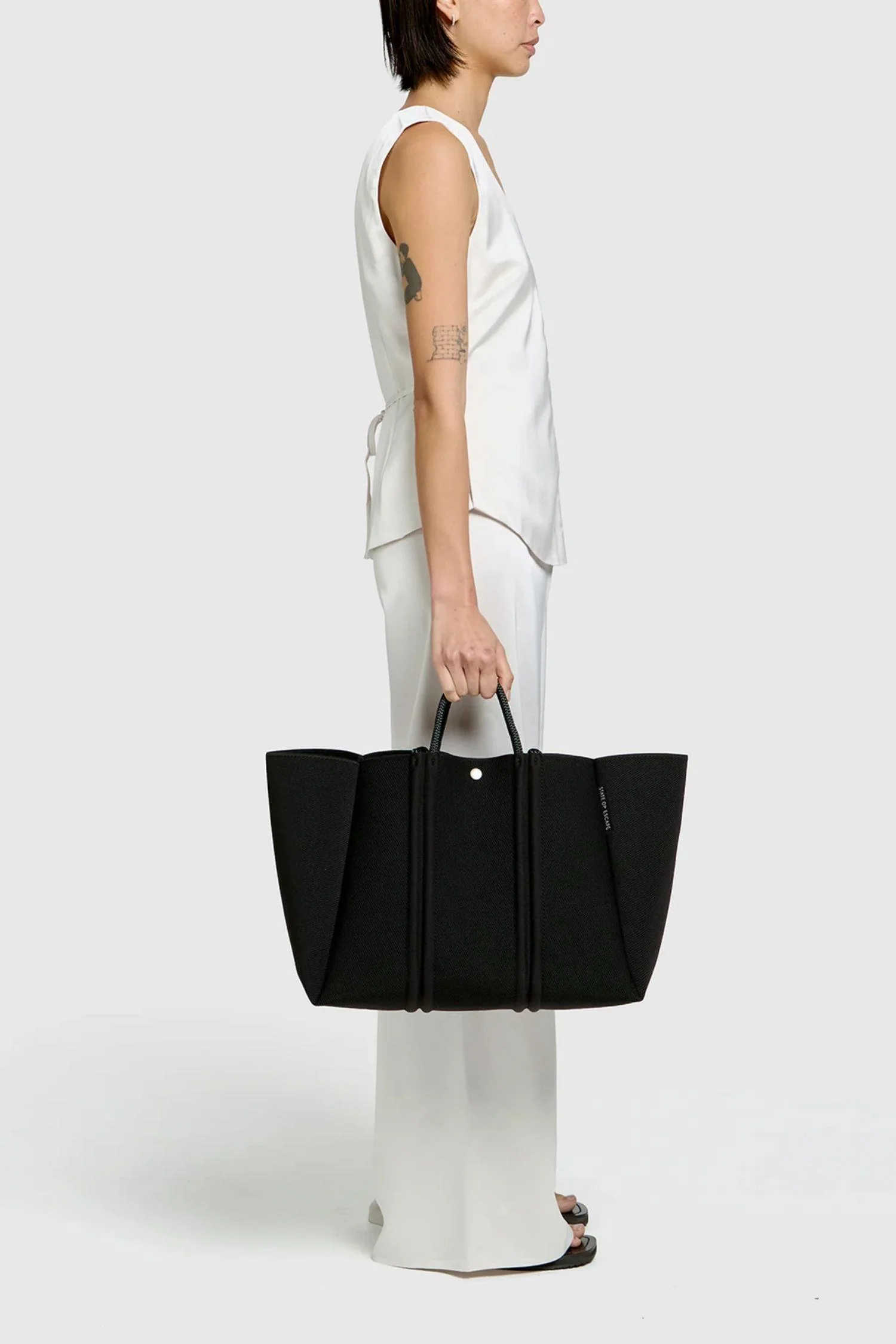 Meridian Large Tote- Black - Image 5