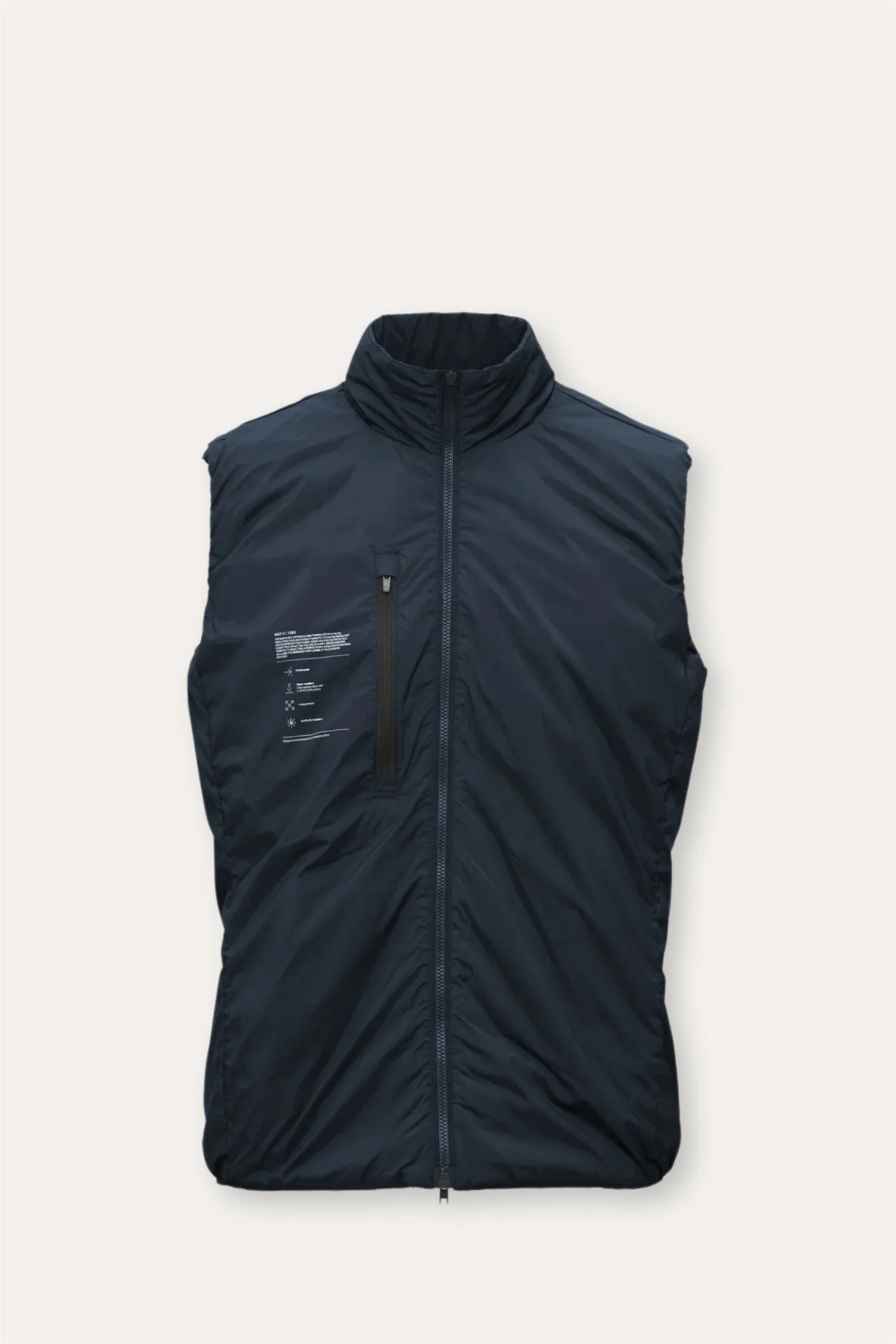 Map II Vest Midnight Blue - Image 7