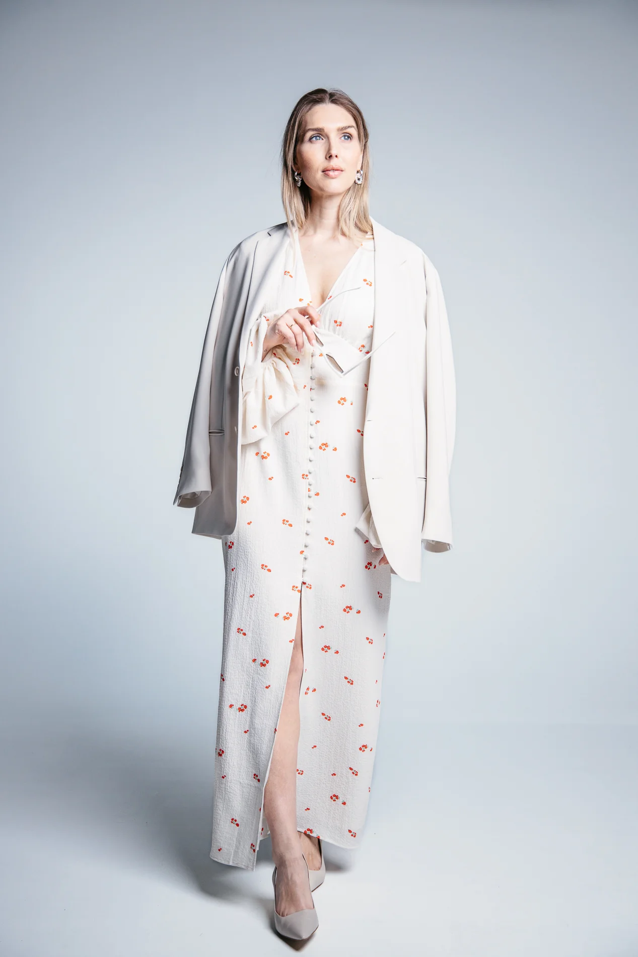 Positano dress- White Rose - Image 2