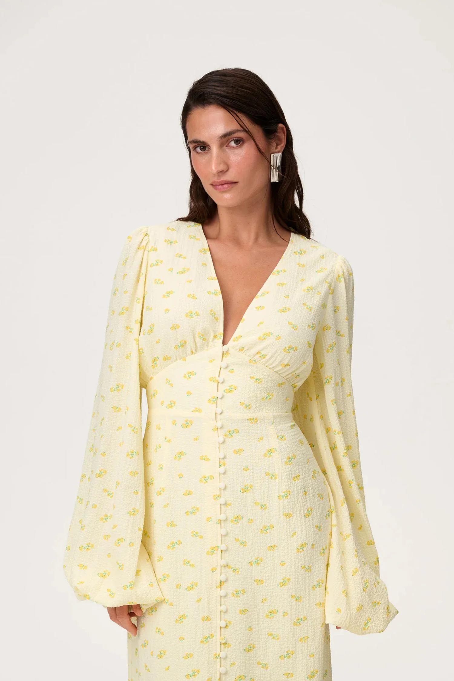 Positano dress- Pastel Yellow - Image 3