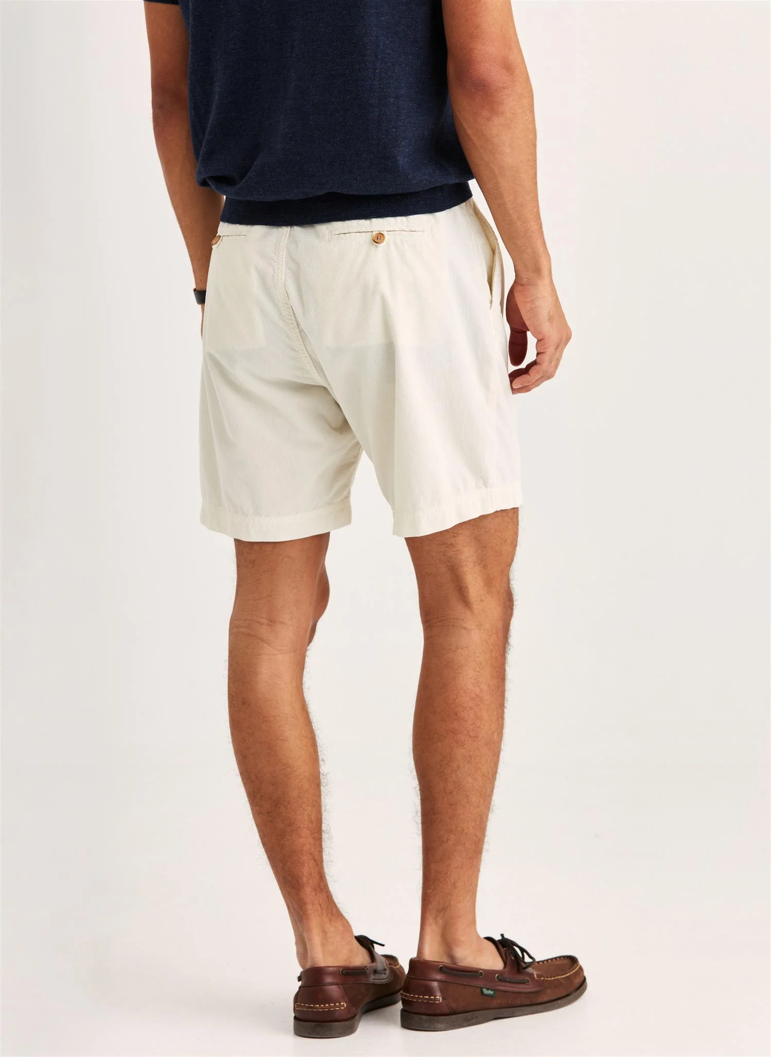 Fenix Summer Cord Shorts Off White - Image 2