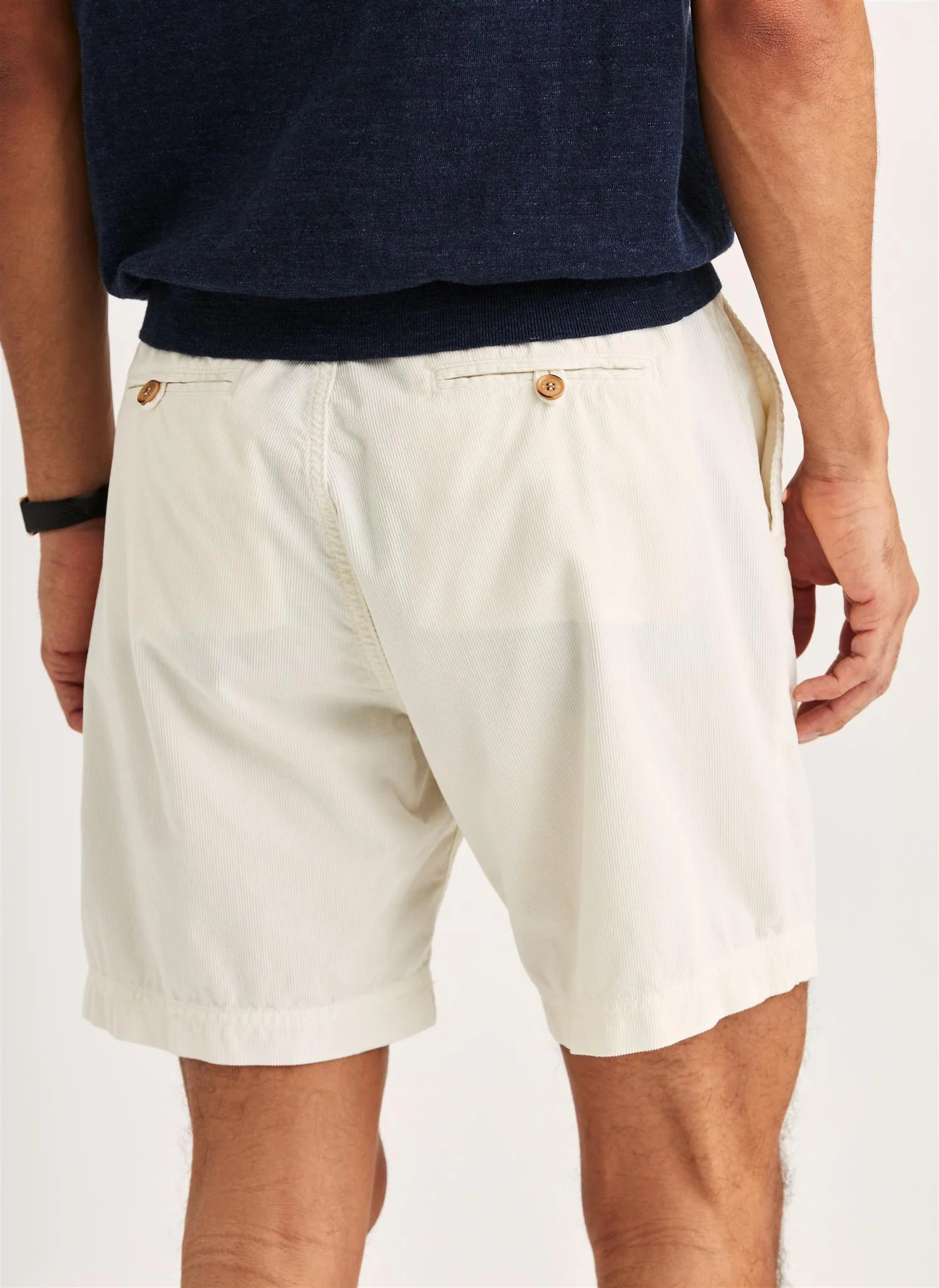 Fenix Summer Cord Shorts Off White - Image 4