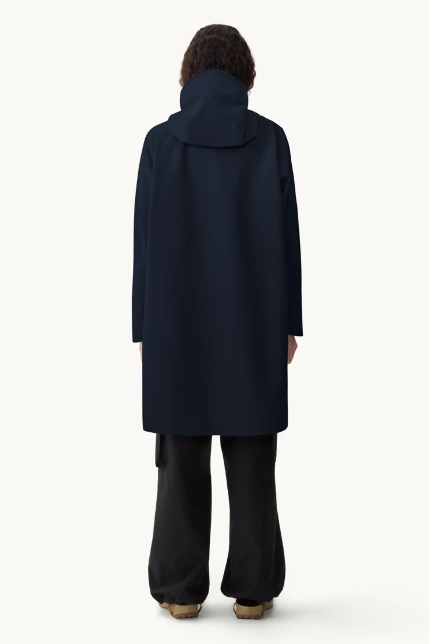 Aalesund Poncho - Navy - Image 3