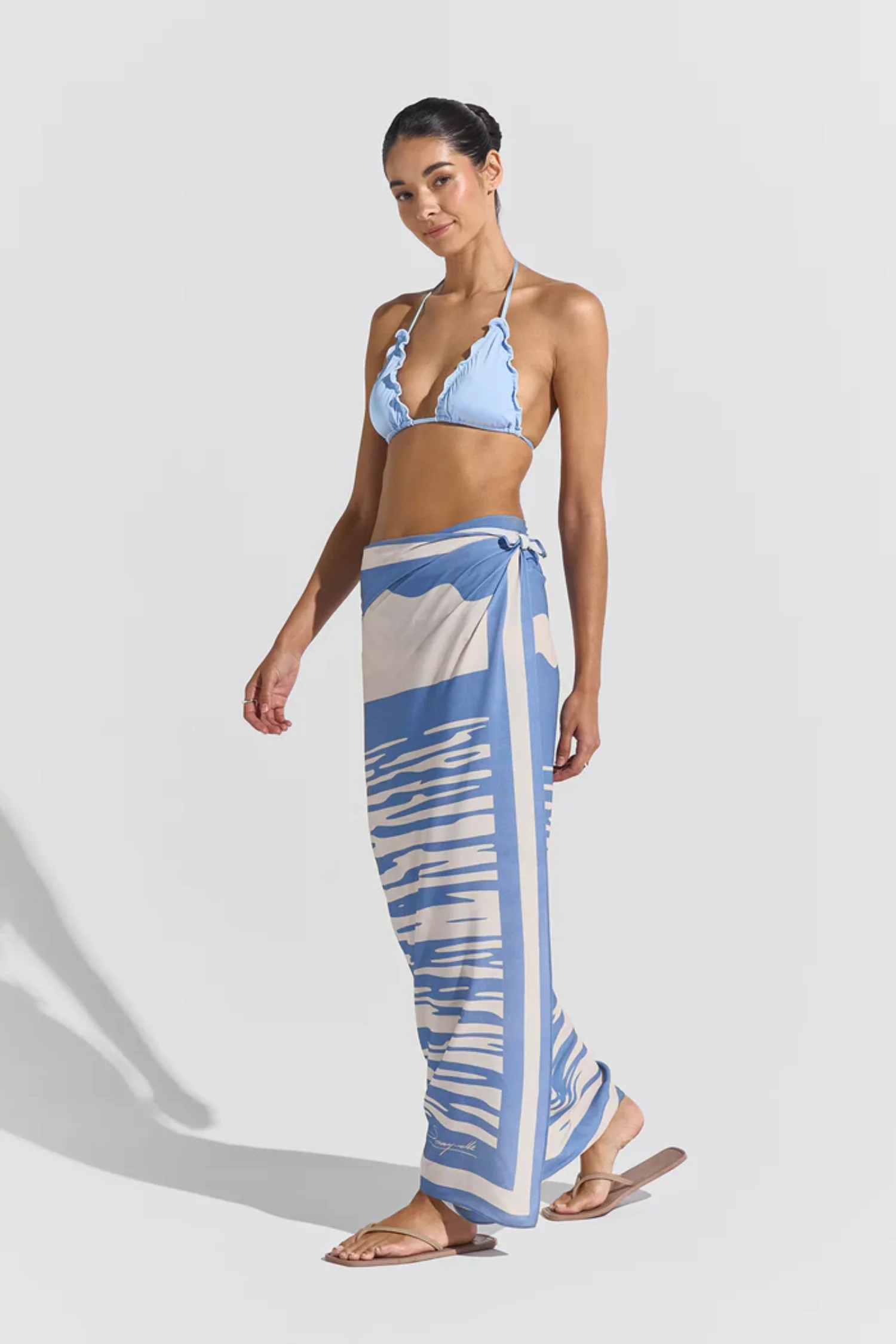Sea Bikini Top - Pearl Blue - Image 4