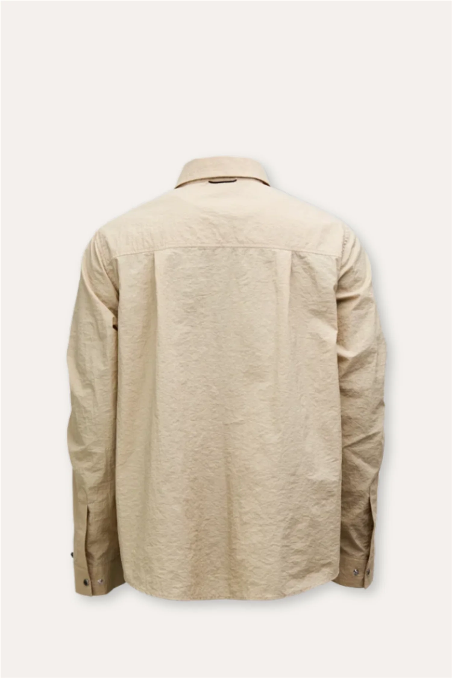 Filey Nylon Shirt Light Beige - Image 2