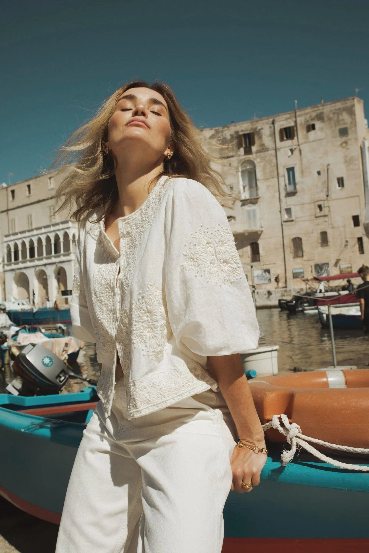 Maya Jacket-White - Image 2