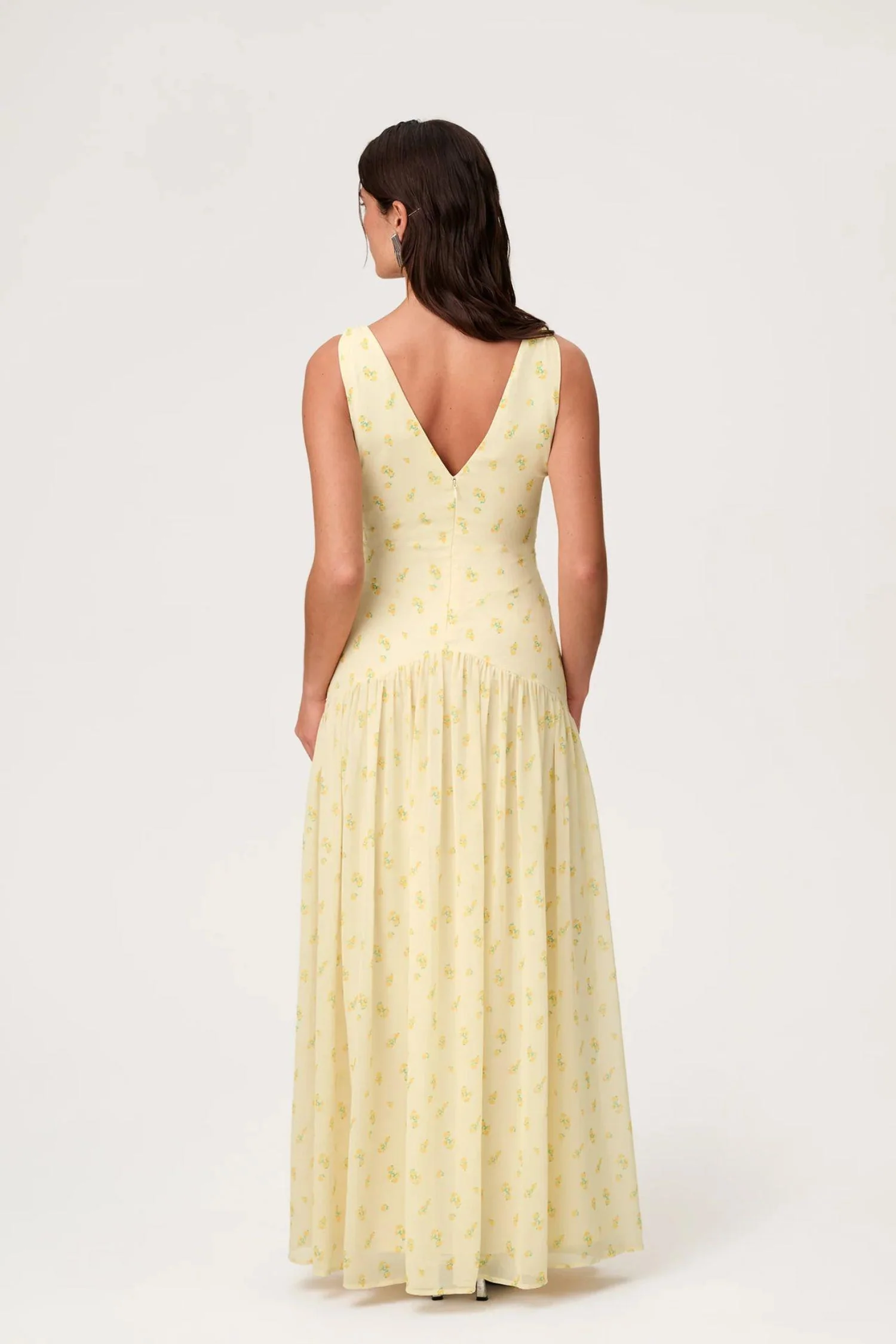 Toulouse Dress - Pastel Yellow - Image 4