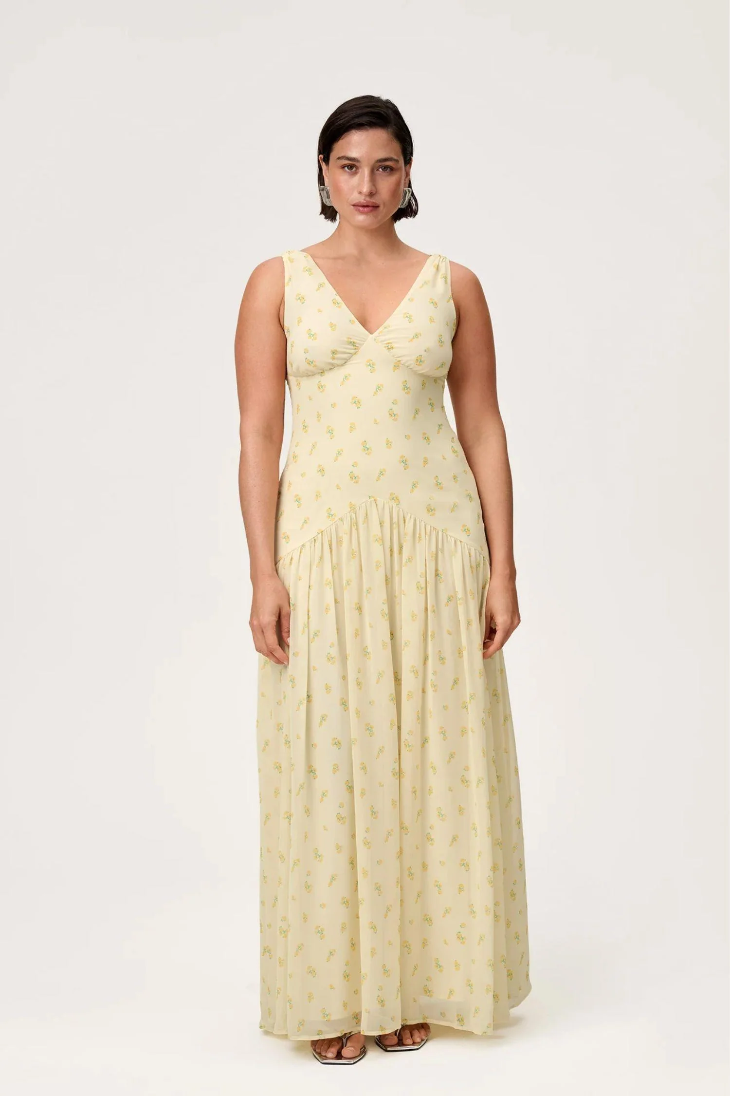 Toulouse Dress - Pastel Yellow - Image 5
