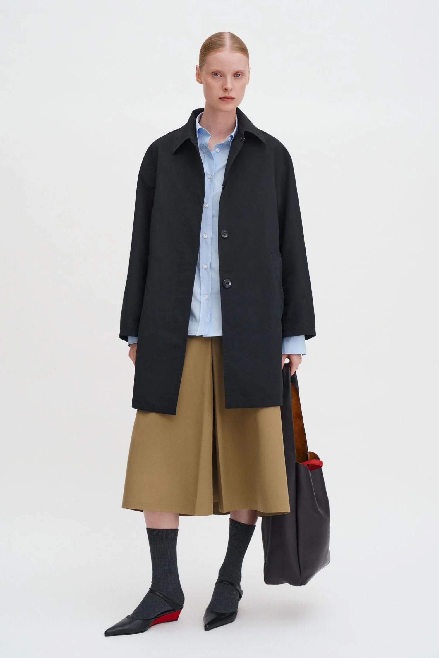 Cassie Car Coat - Black - Image 6