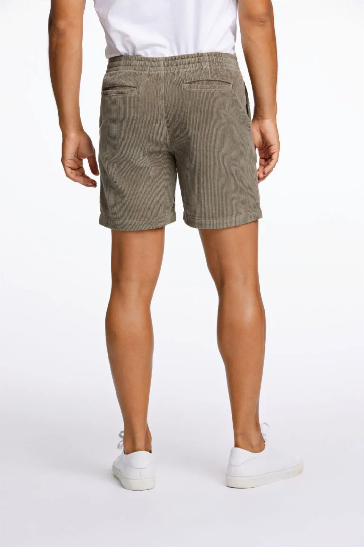 Corduroy Shorts Light Army - Image 5