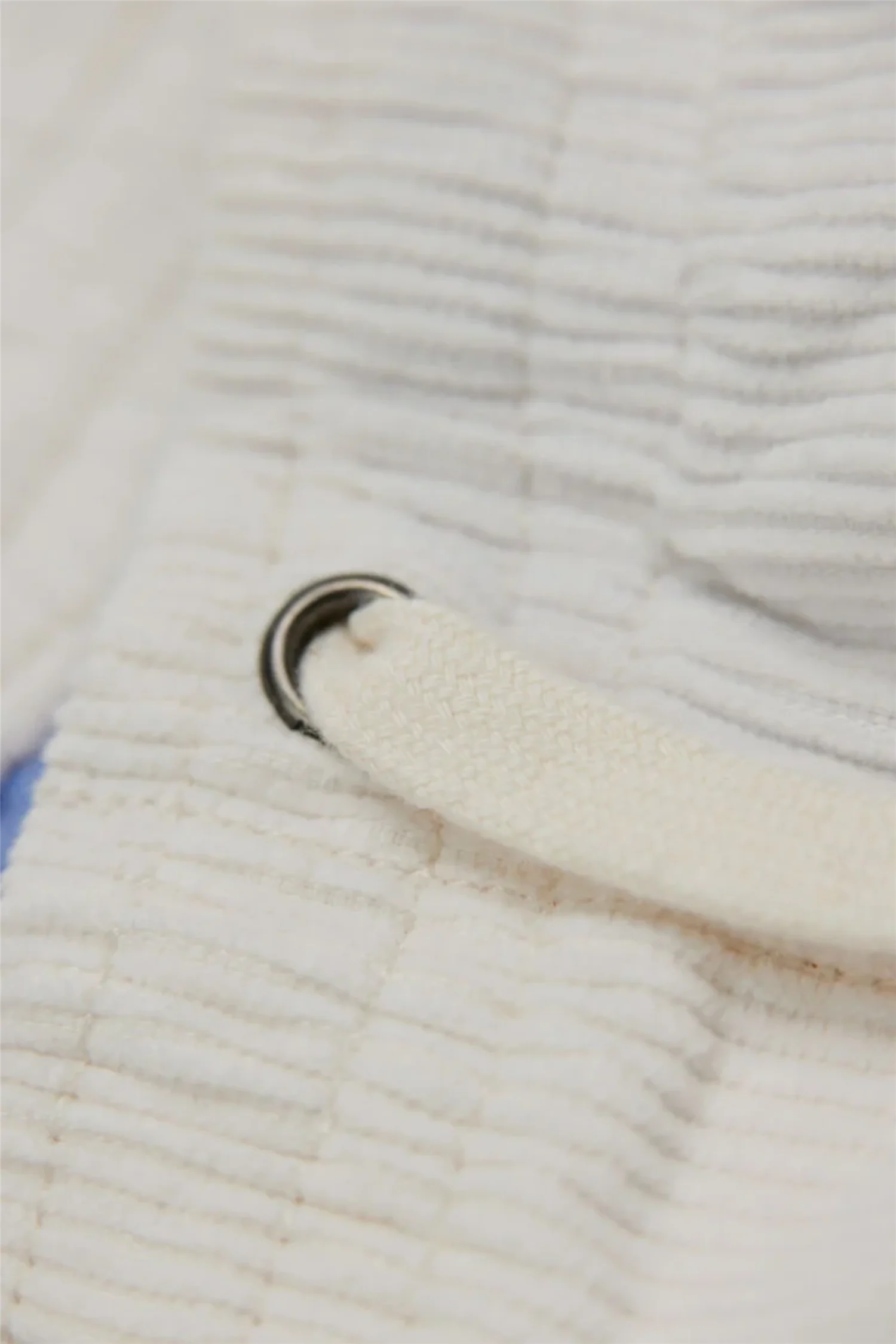 Corduroy Shorts Off White - Image 8
