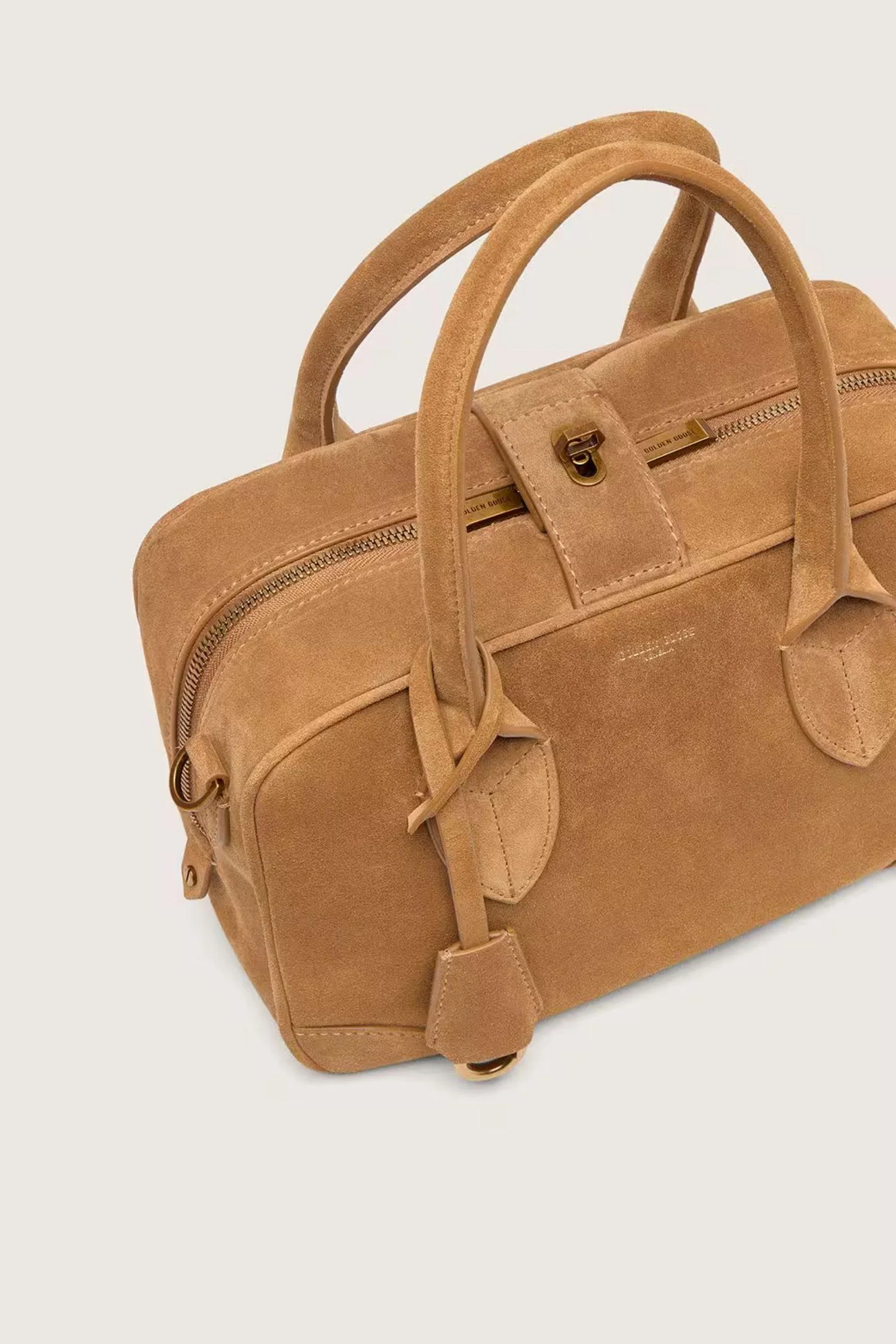 Vita Bag- Camel Suede - Image 4