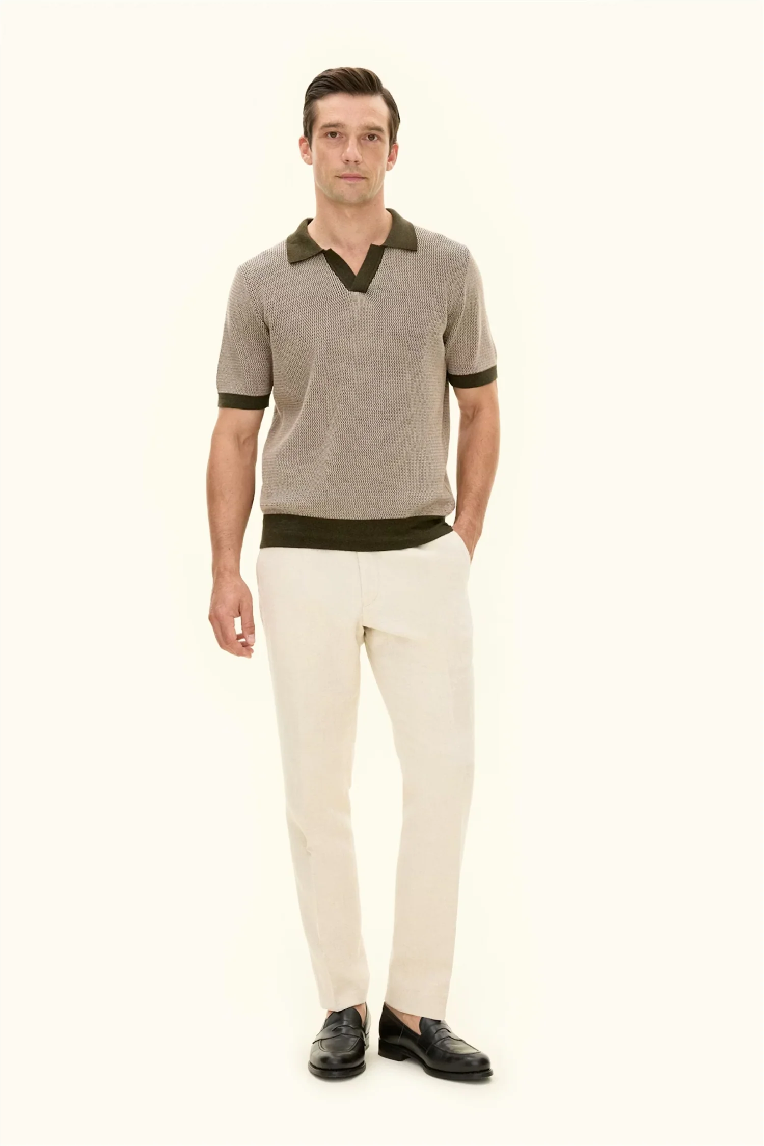 Viggo Polo Shirt Nettle Green - Image 4