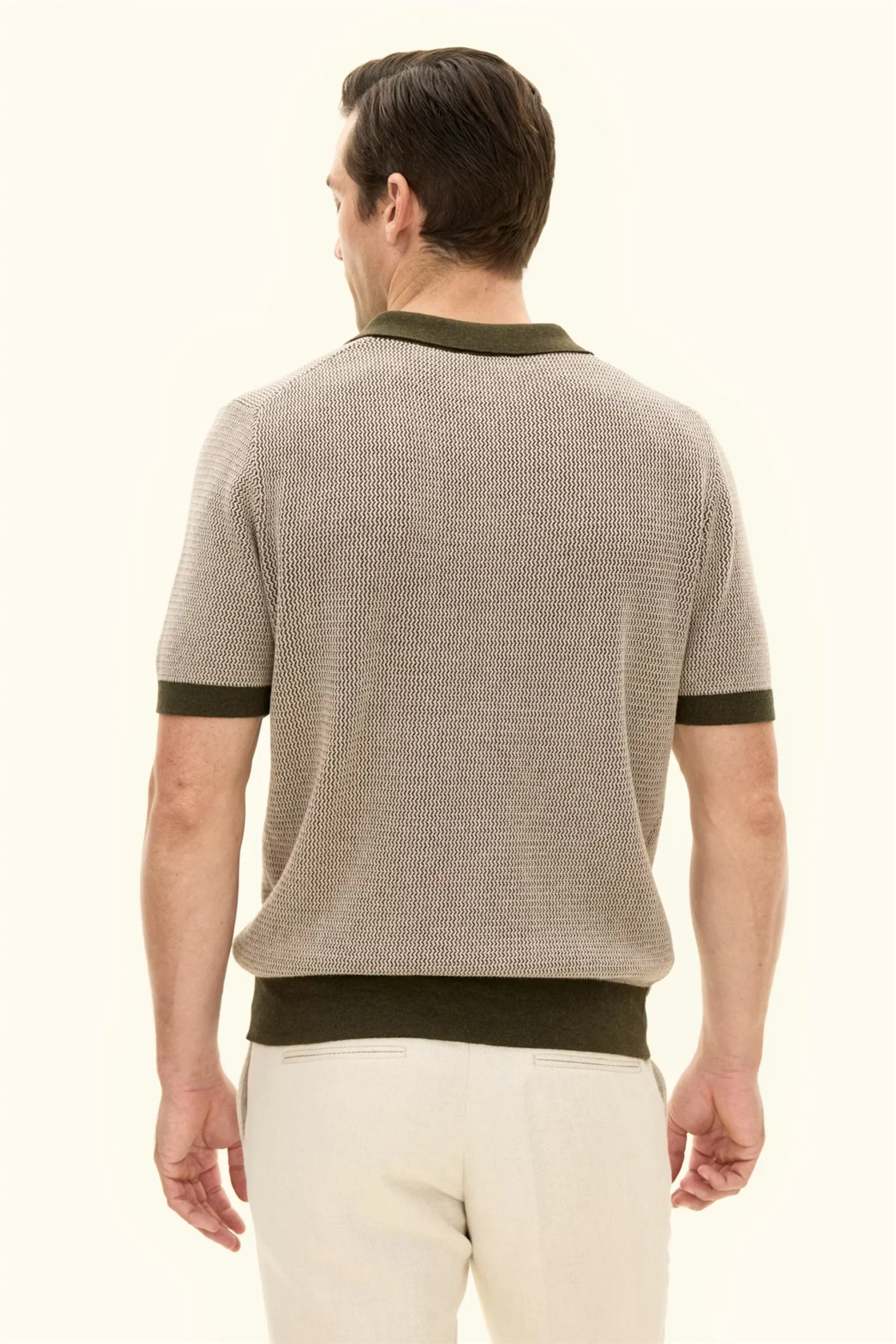 Viggo Polo Shirt Nettle Green - Image 5