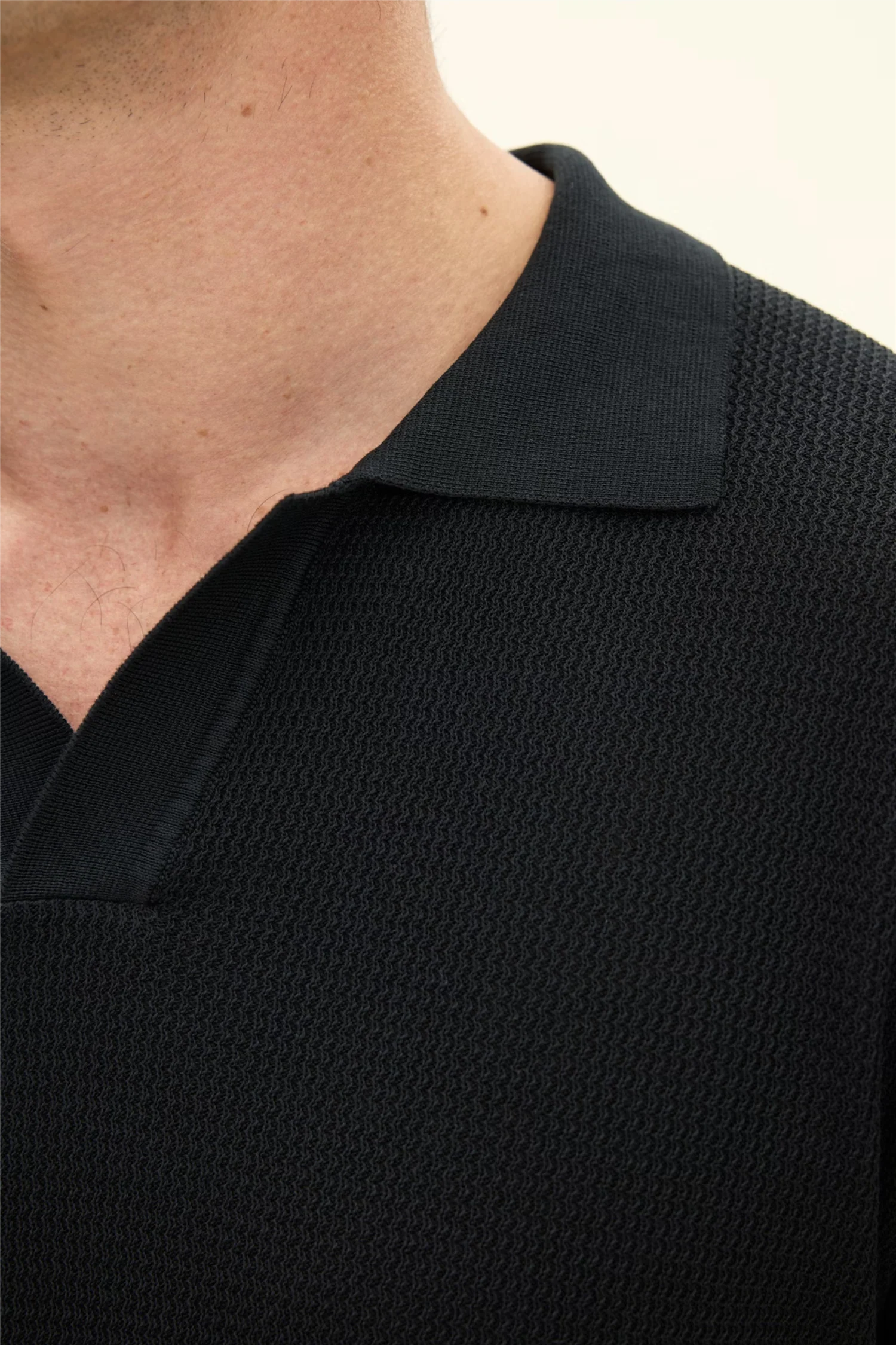 Patrick Polo Shirt Black - Image 6