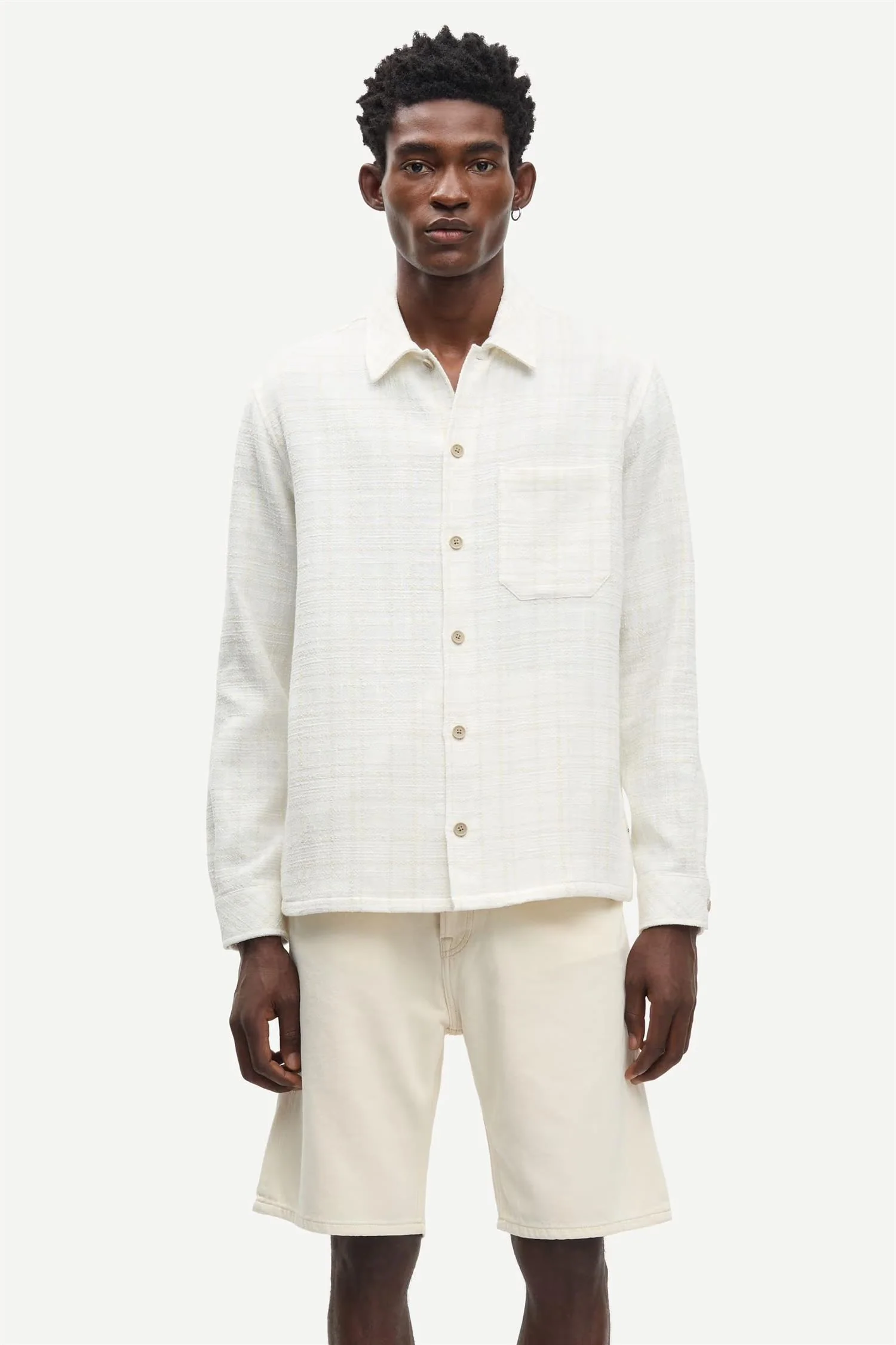 Sadamon GC Overshirt 16079 Silver Birch - Image 2