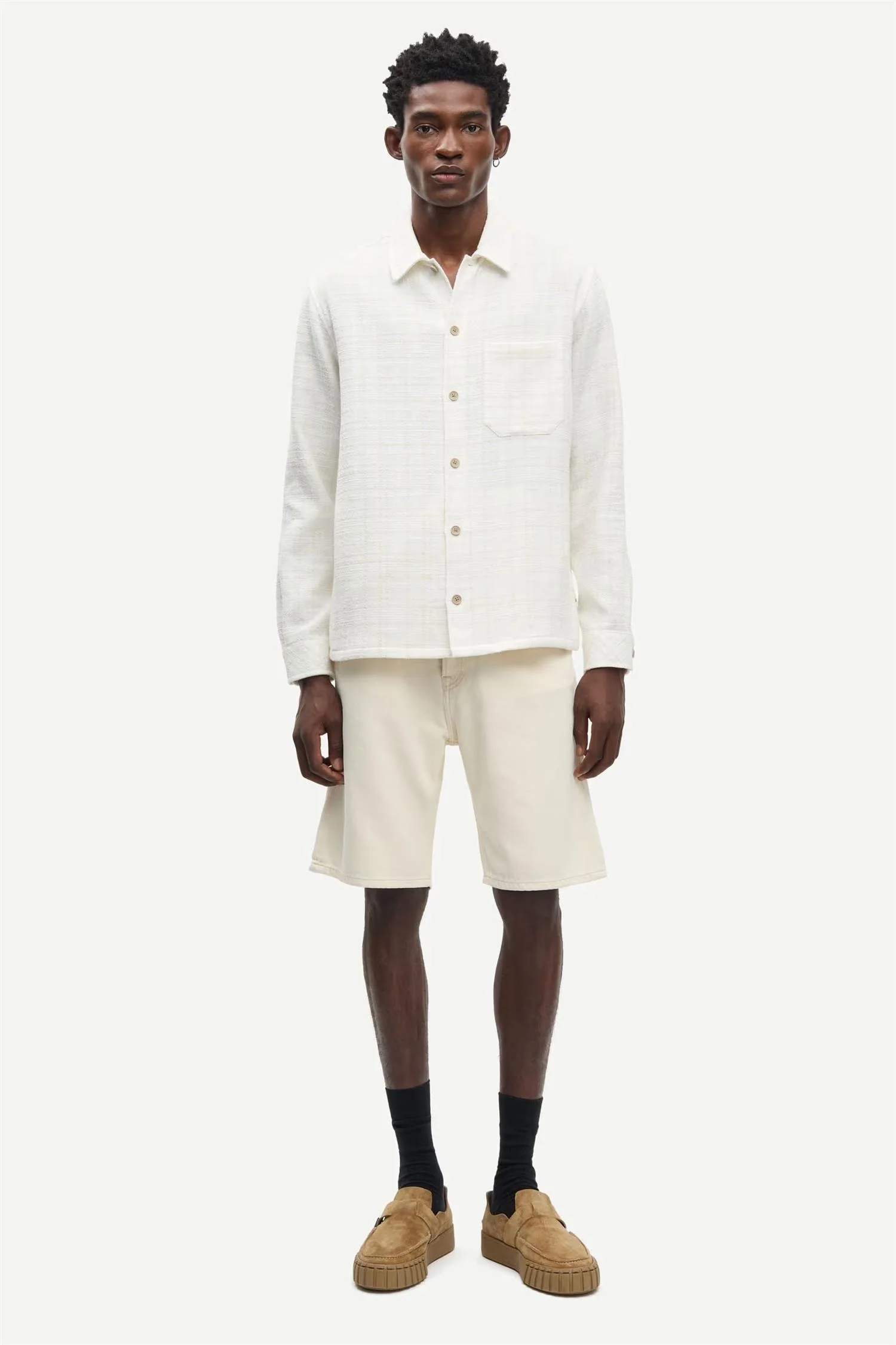 Sadamon GC Overshirt 16079 Silver Birch - Image 6