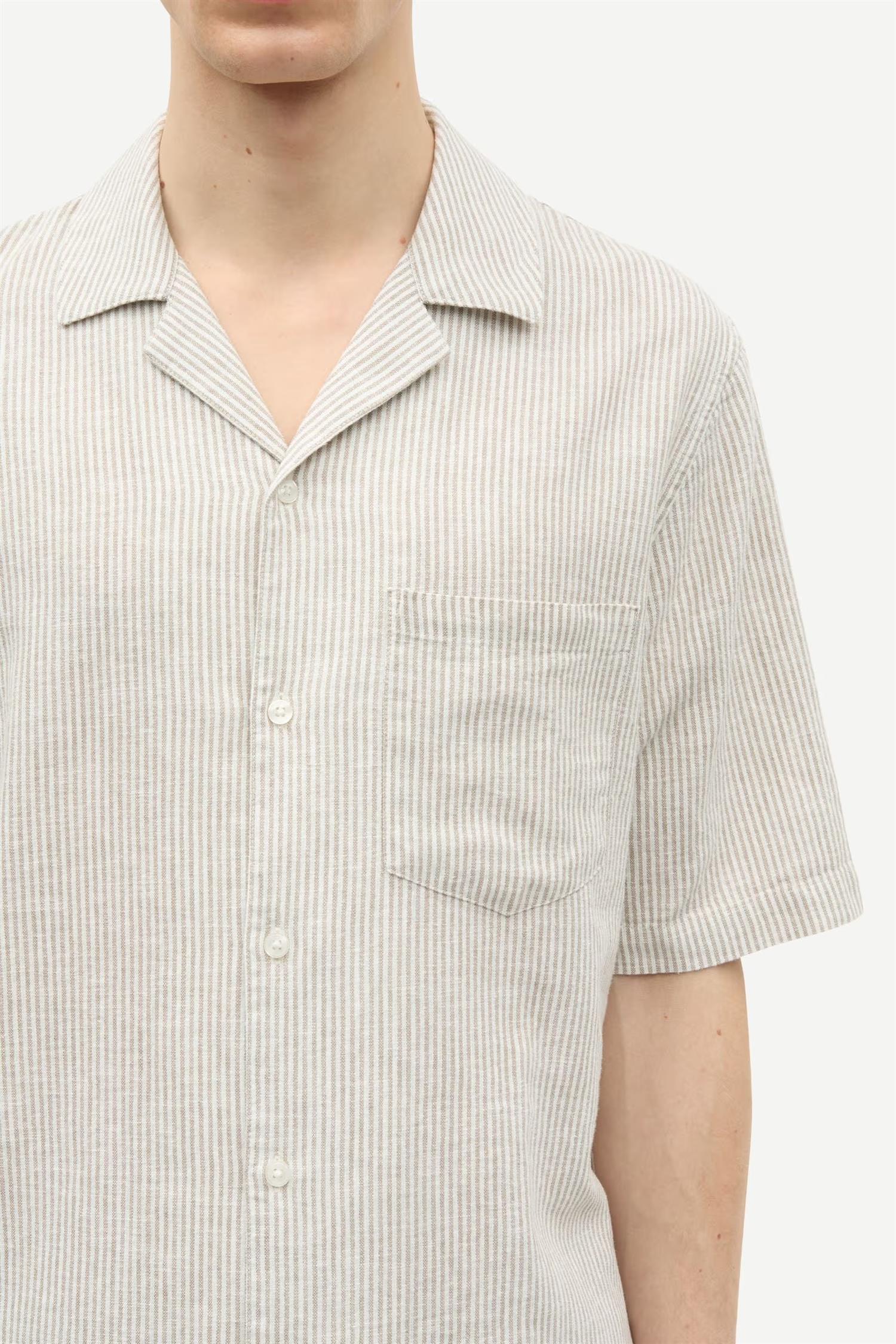 Saoscar AP Shirt 16065 Aluminium - Image 3