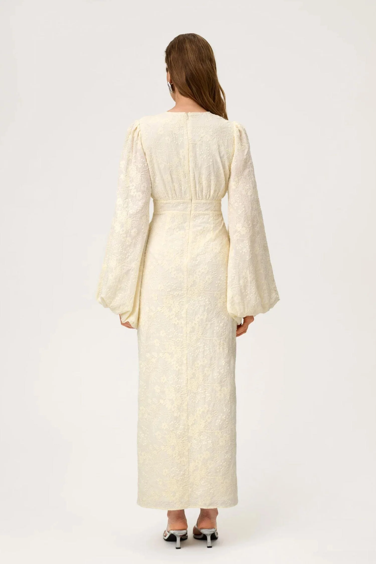 Positano Dress- Light Yellow - Image 2