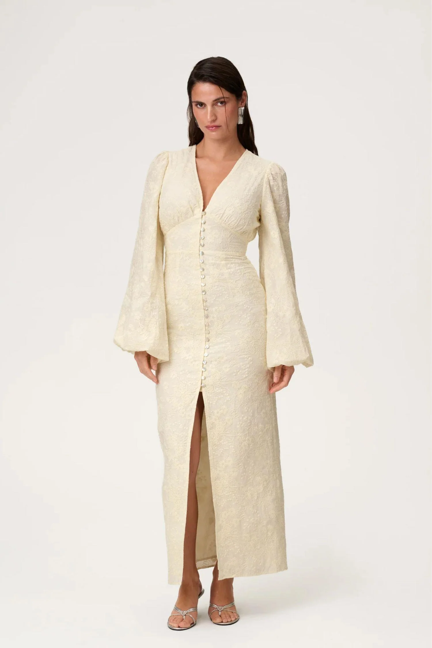 Positano Dress- Light Yellow - Image 5