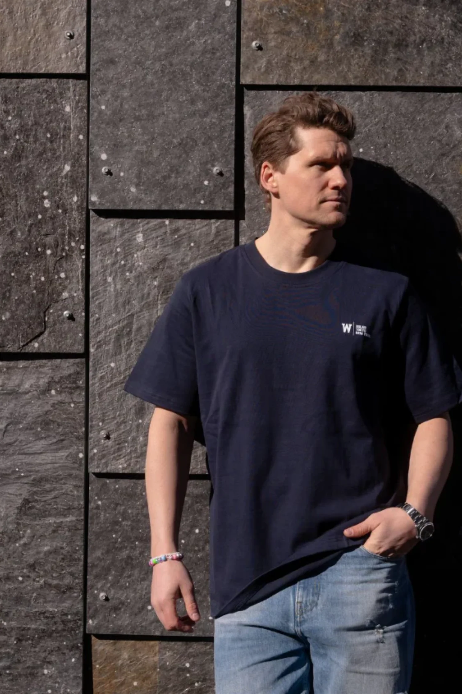 T-Shirt Logo Navy - Image 3