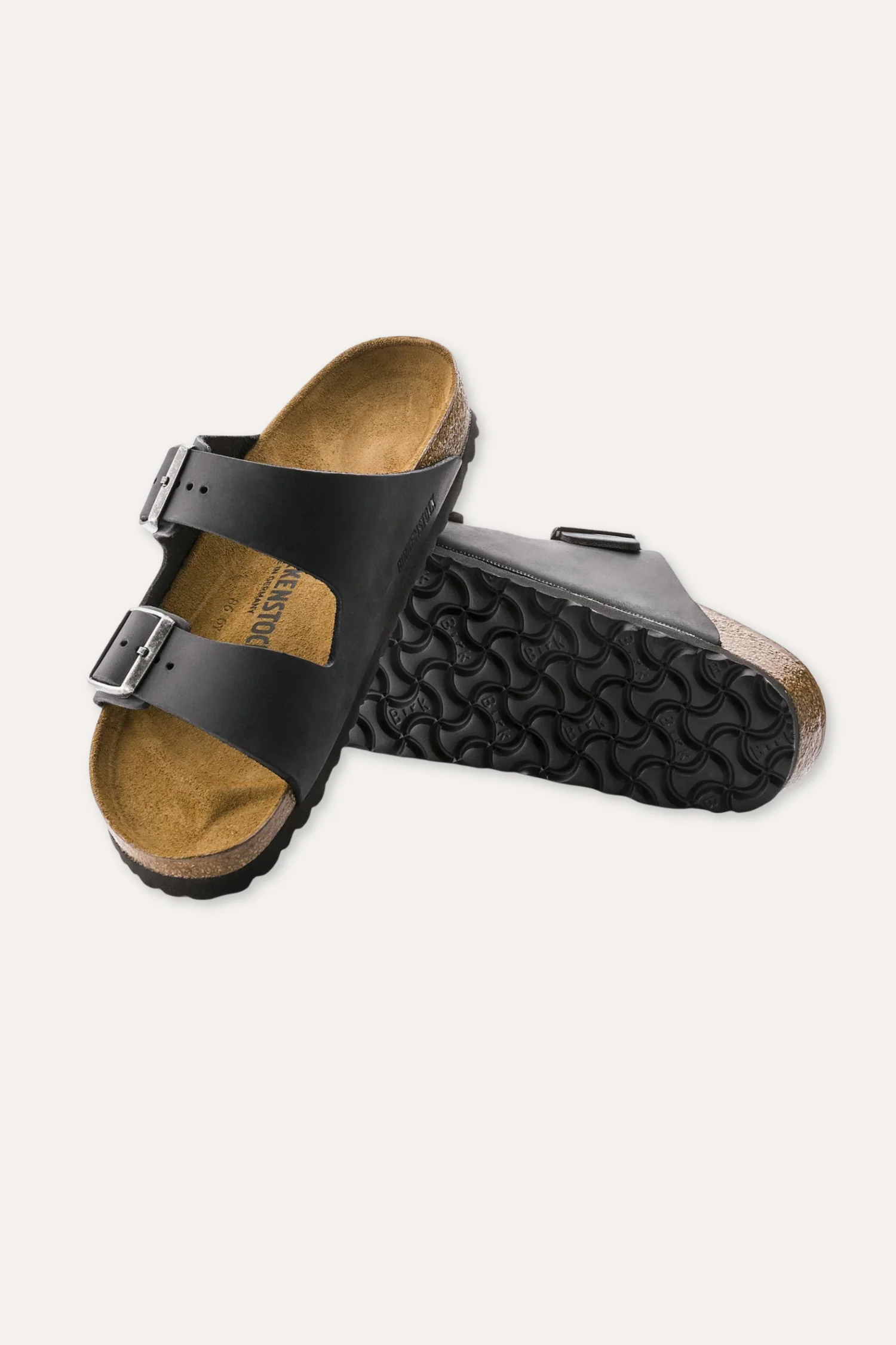 Men's Arizona Oiled Leather Black - Image 6