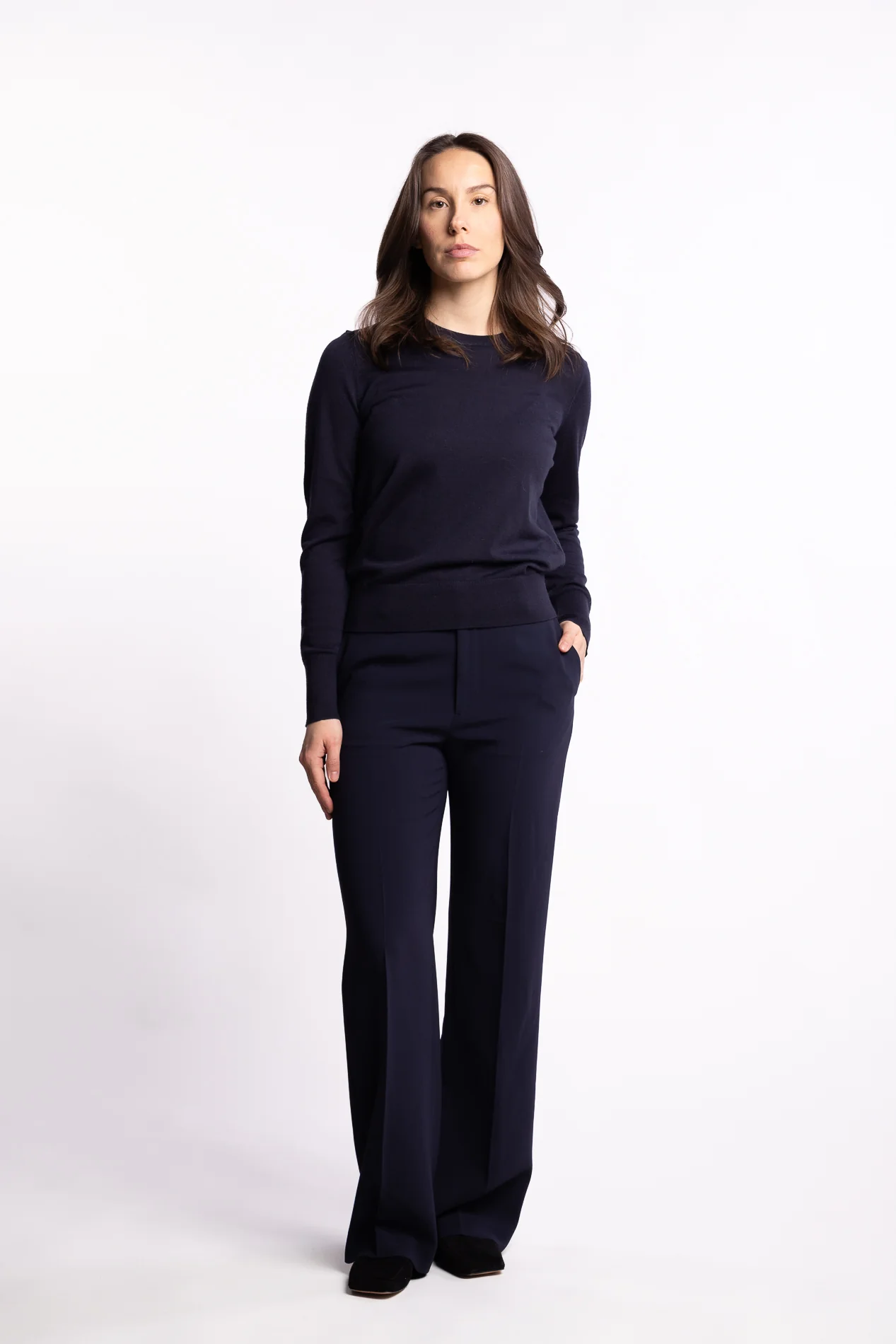 Hutton Trouser Navy - Image 4