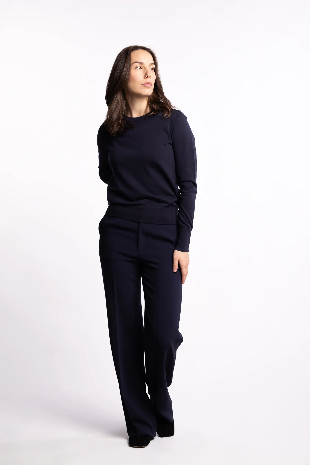 Hutton Trouser Navy - Image 7