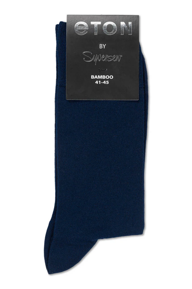 Bamboo Socks Dark Blue - Image 3