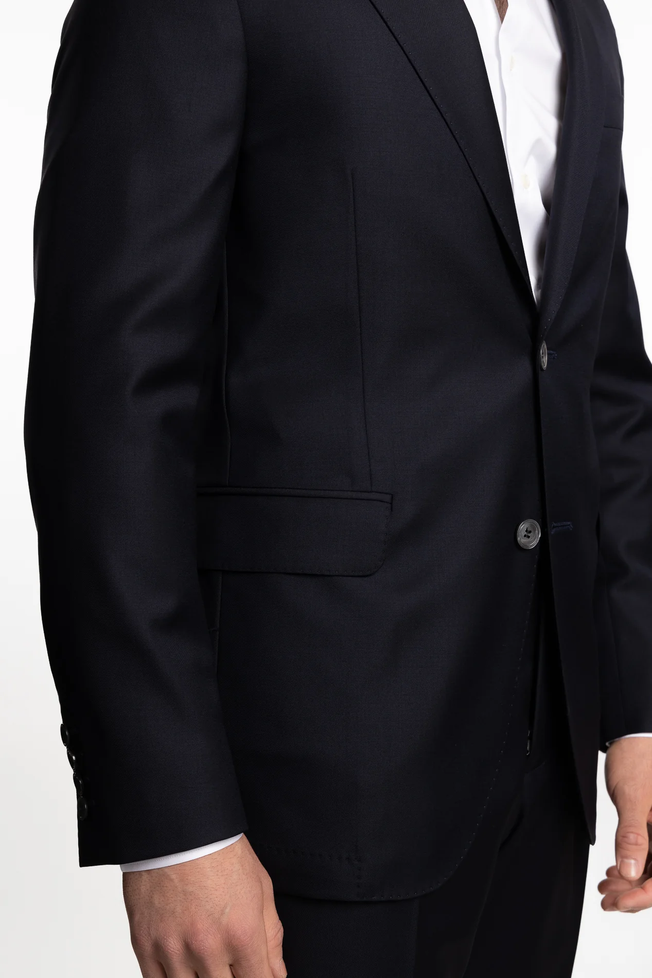 Sienna Slim Fit Wool Blazer Ink Blue - Image 4