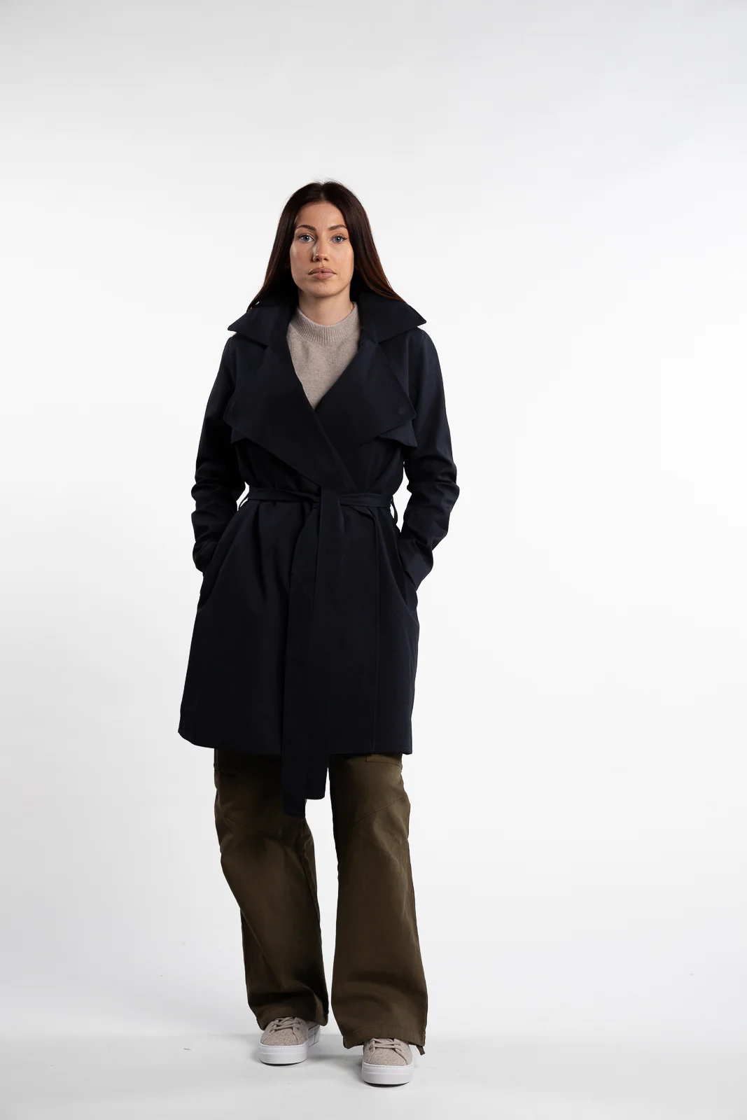Yr Coat- Dark Navy - Image 4