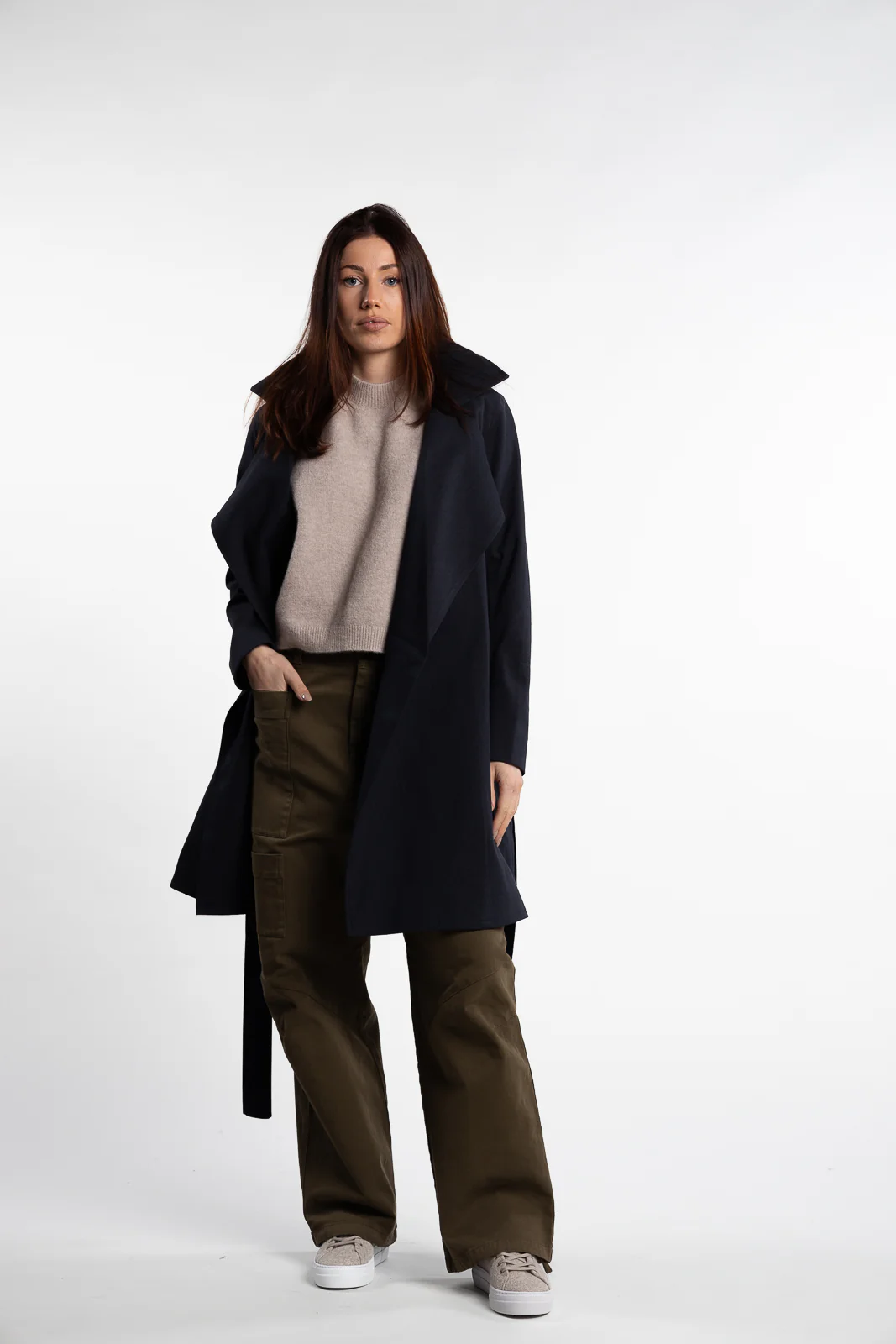 Yr Coat- Dark Navy - Image 6