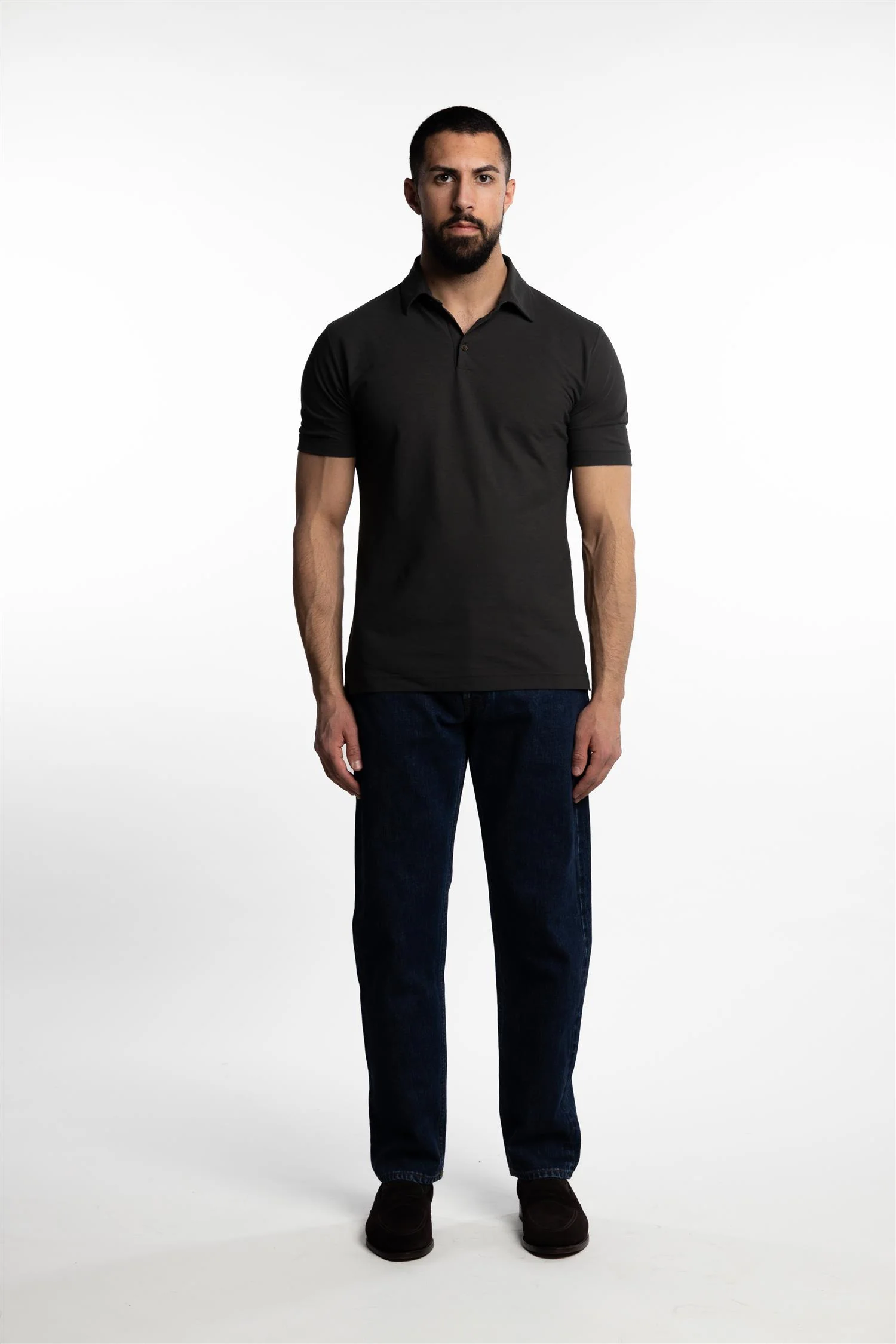 Ice Cotton Short Sleeve Polo Shirt Green - Image 4
