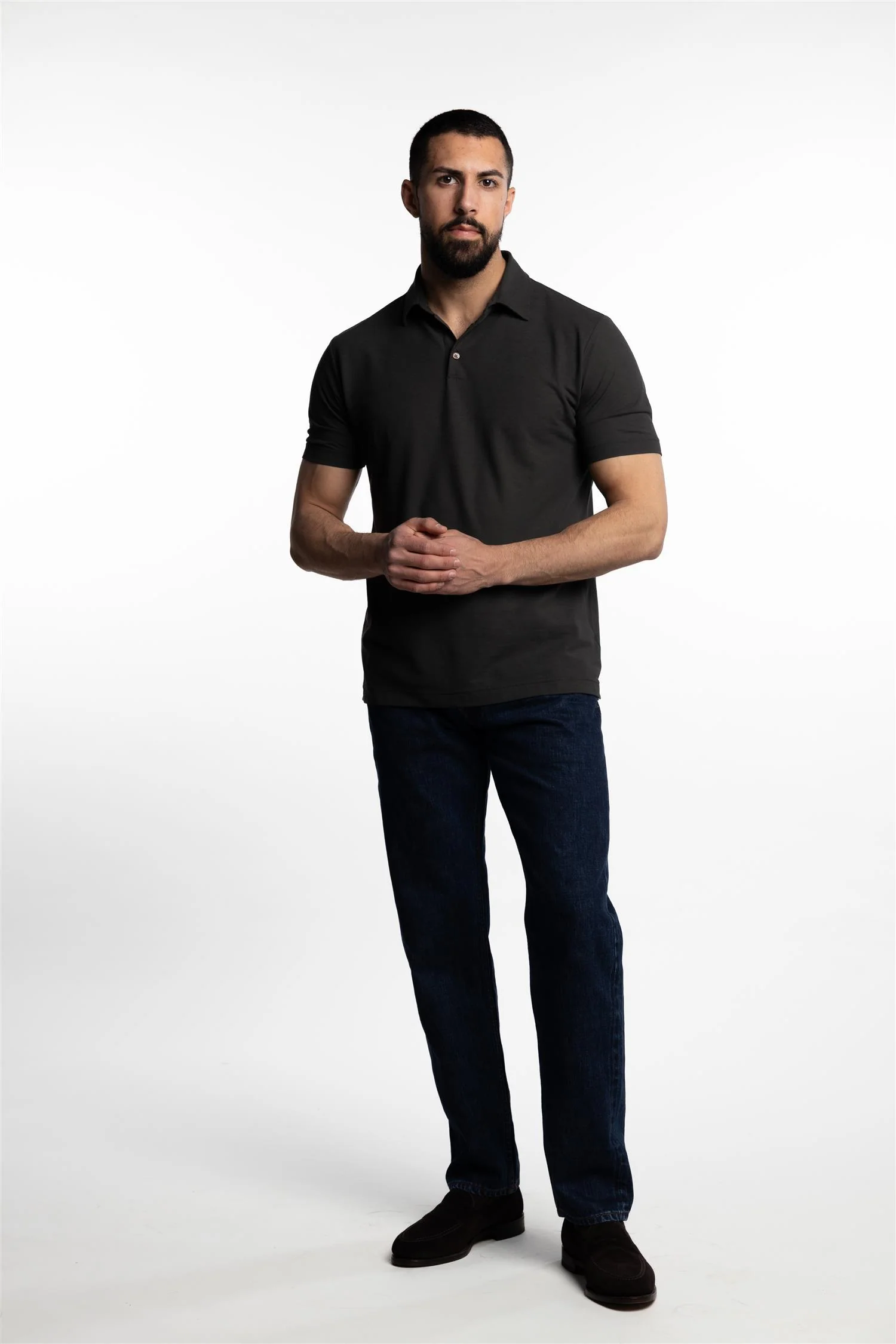 Ice Cotton Short Sleeve Polo Shirt Green - Image 5