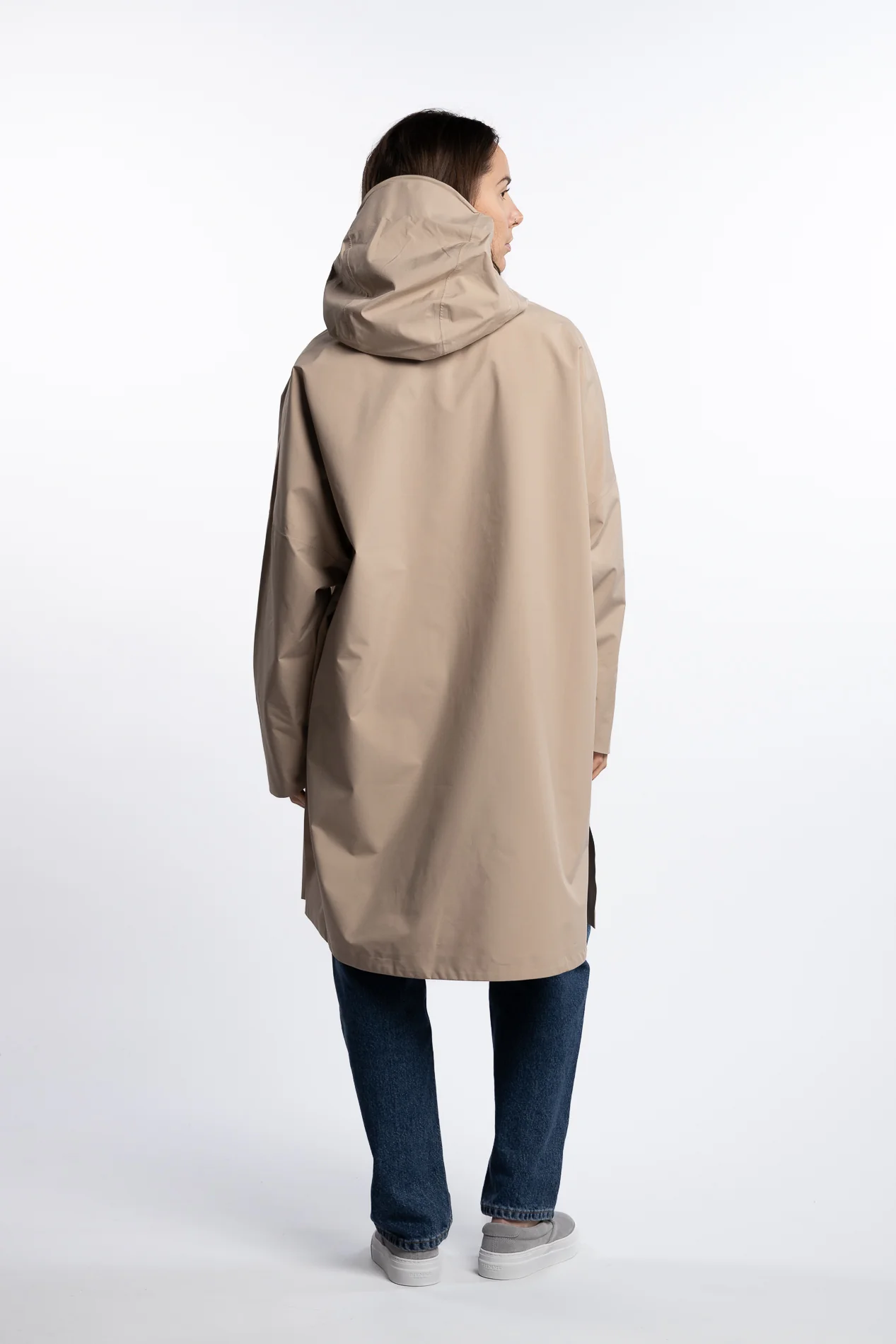Aalesund Poncho - Beige - Image 6