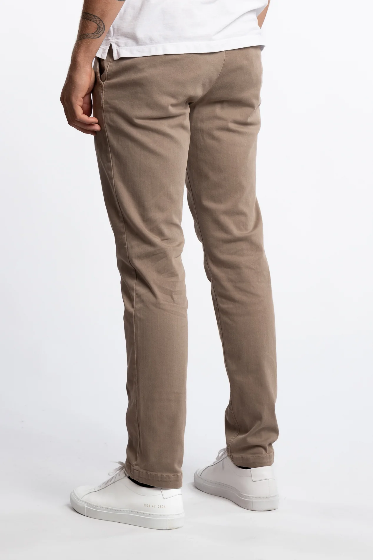 Benni Regular Fit Chinos Beige - Image 2