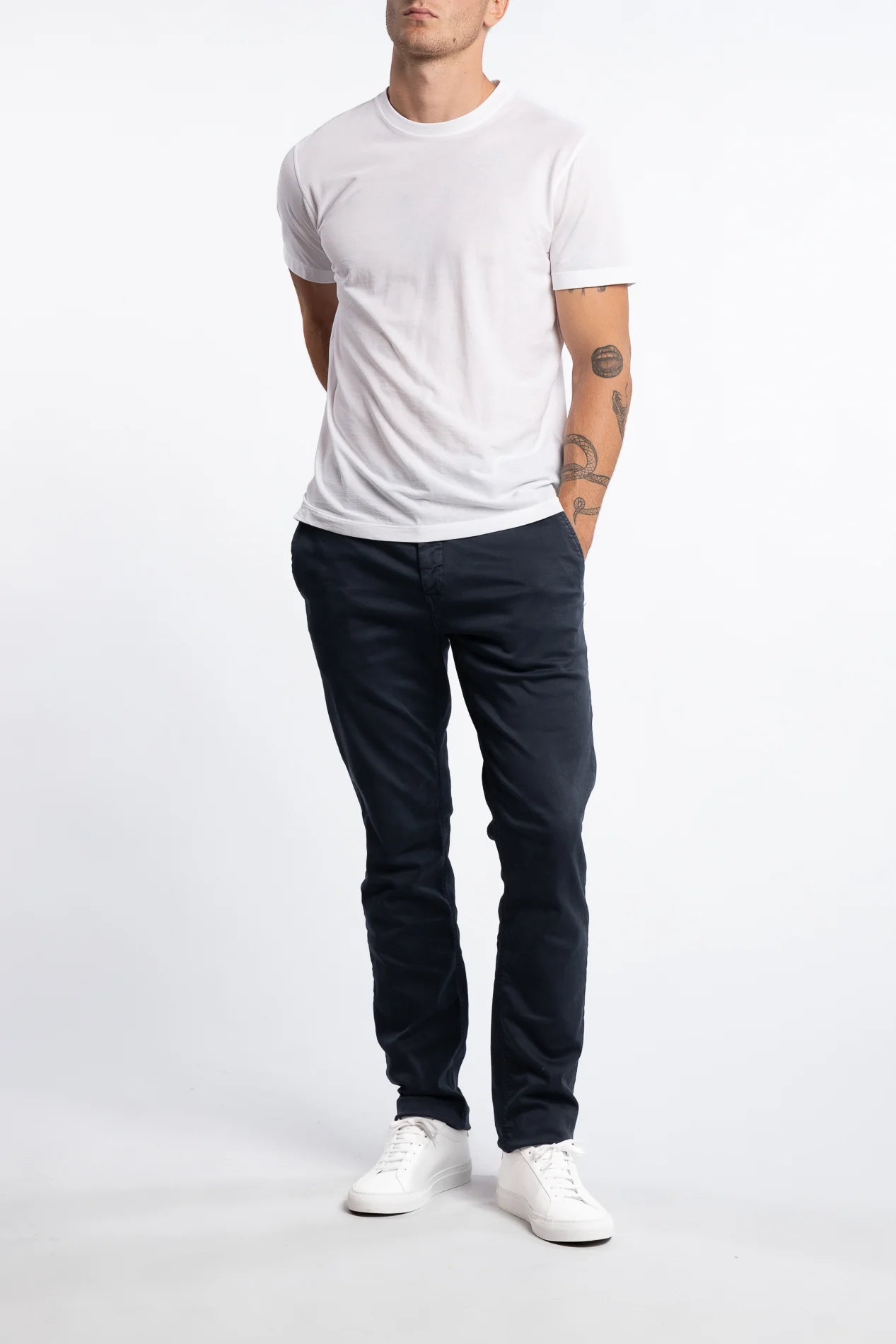 Benni Regular Fit Chinos Navy - Image 5