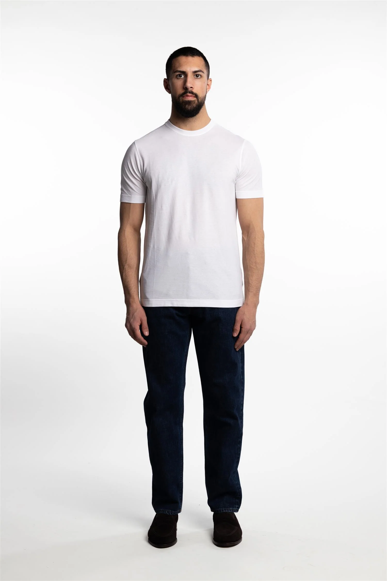Ice Cotton Short Sleeve T-Shirt White - Image 4